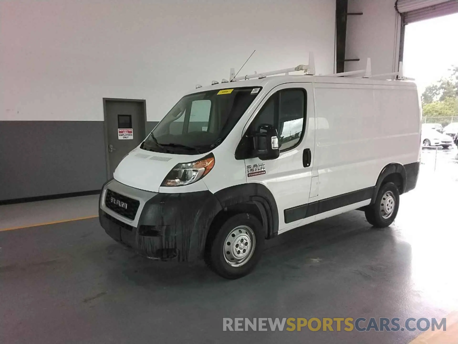 9 Photograph of a damaged car 3C6LRVNGXME545634 RAM PROMASTER 1500 2021