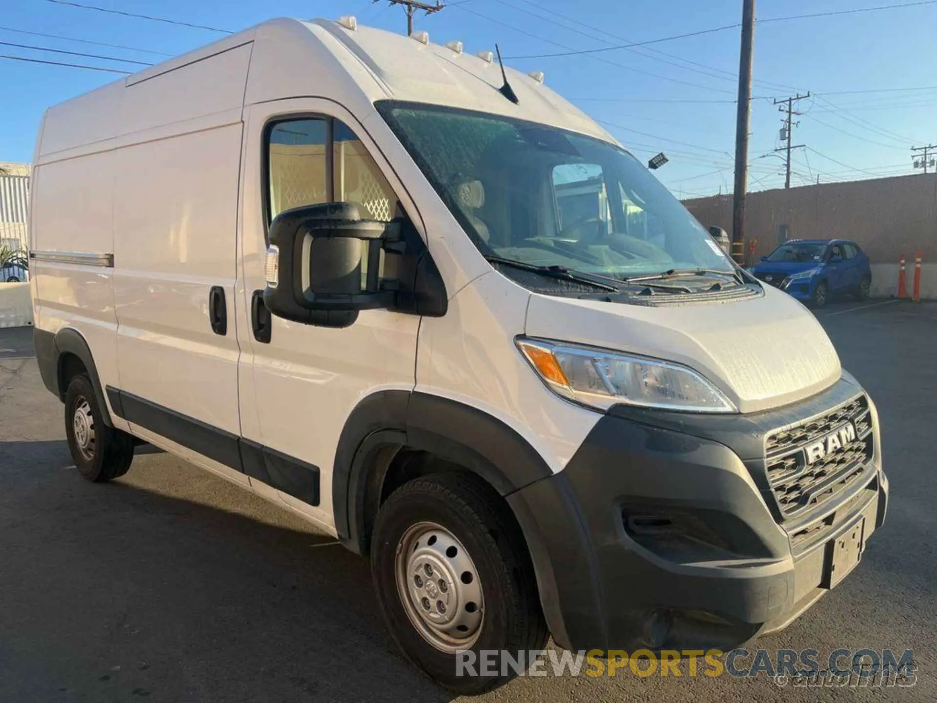 7 Фотография поврежденного автомобиля 3C6LRVBG3PE517683 RAM PROMASTER 1500 2023