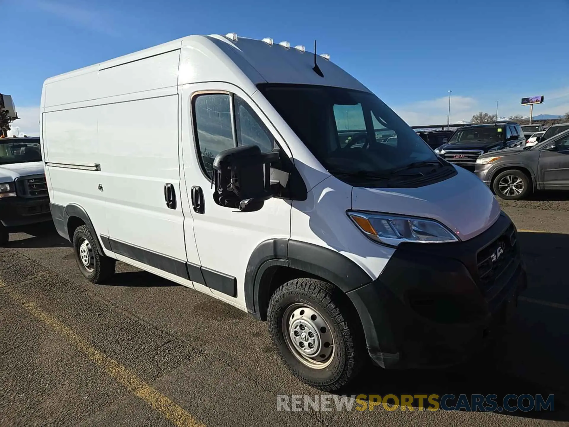 27 Photograph of a damaged car 3C6LRVBG3PE521913 RAM PROMASTER 1500 2023
