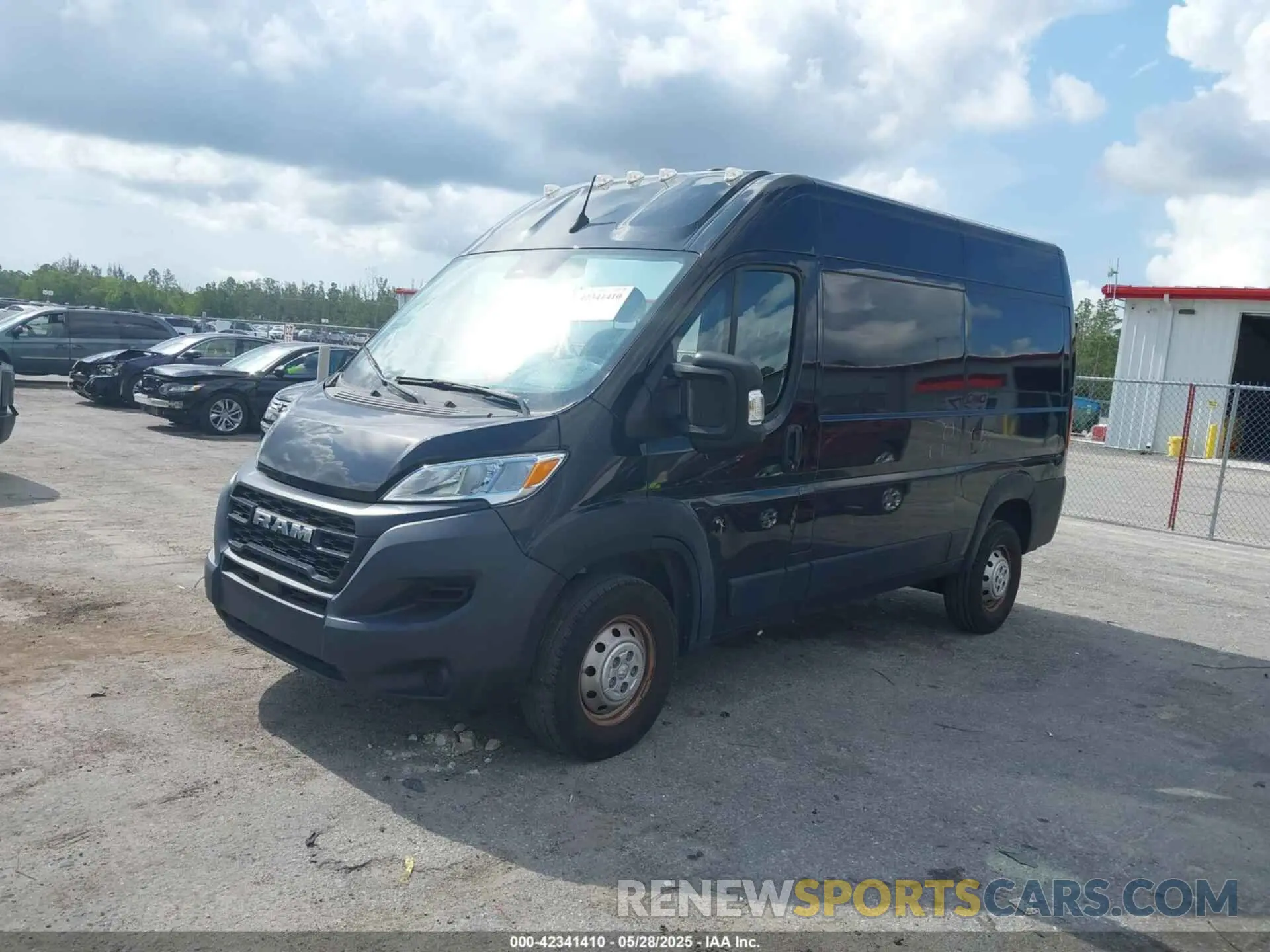 2 Фотография поврежденного автомобиля 3C6LRVBG6PE503499 RAM PROMASTER 1500 2023