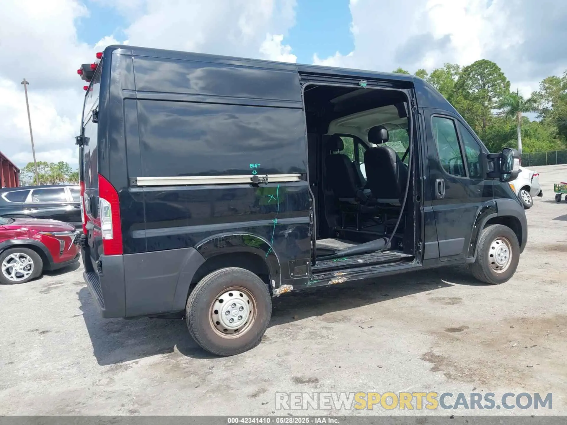 6 Фотография поврежденного автомобиля 3C6LRVBG6PE503499 RAM PROMASTER 1500 2023