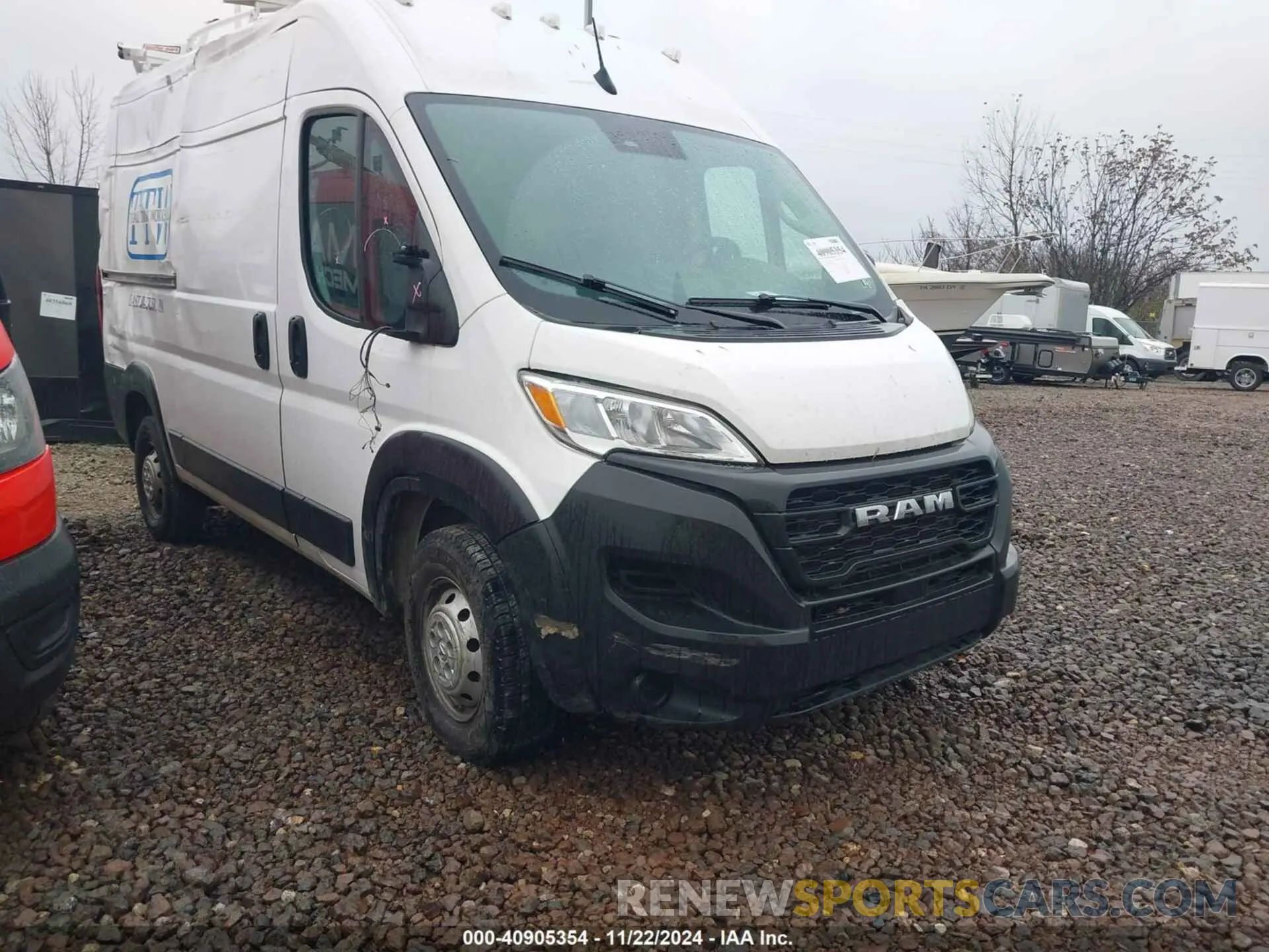 1 Фотография поврежденного автомобиля 3C6LRVBG7PE547687 RAM PROMASTER 1500 2023