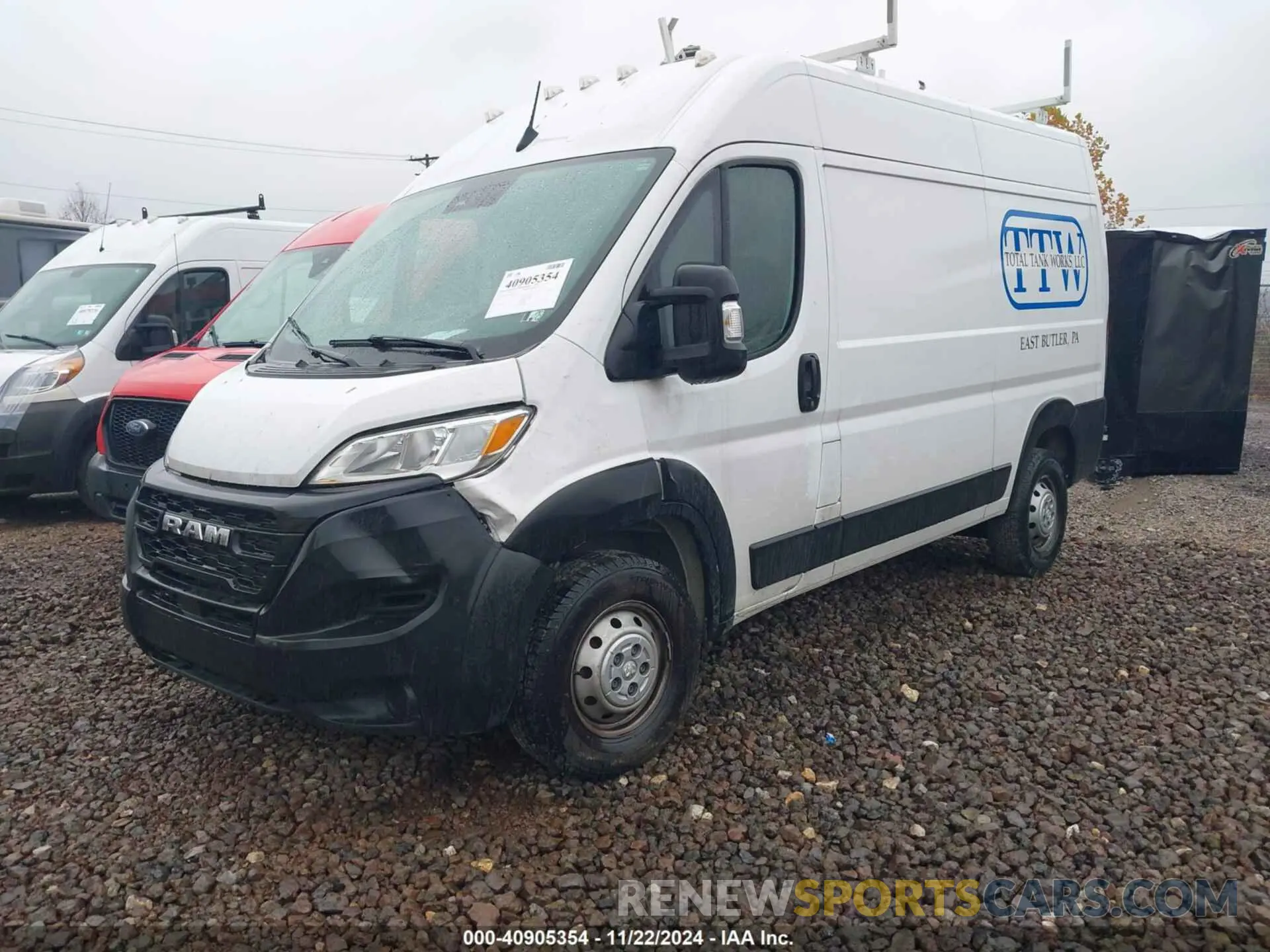 2 Фотография поврежденного автомобиля 3C6LRVBG7PE547687 RAM PROMASTER 1500 2023