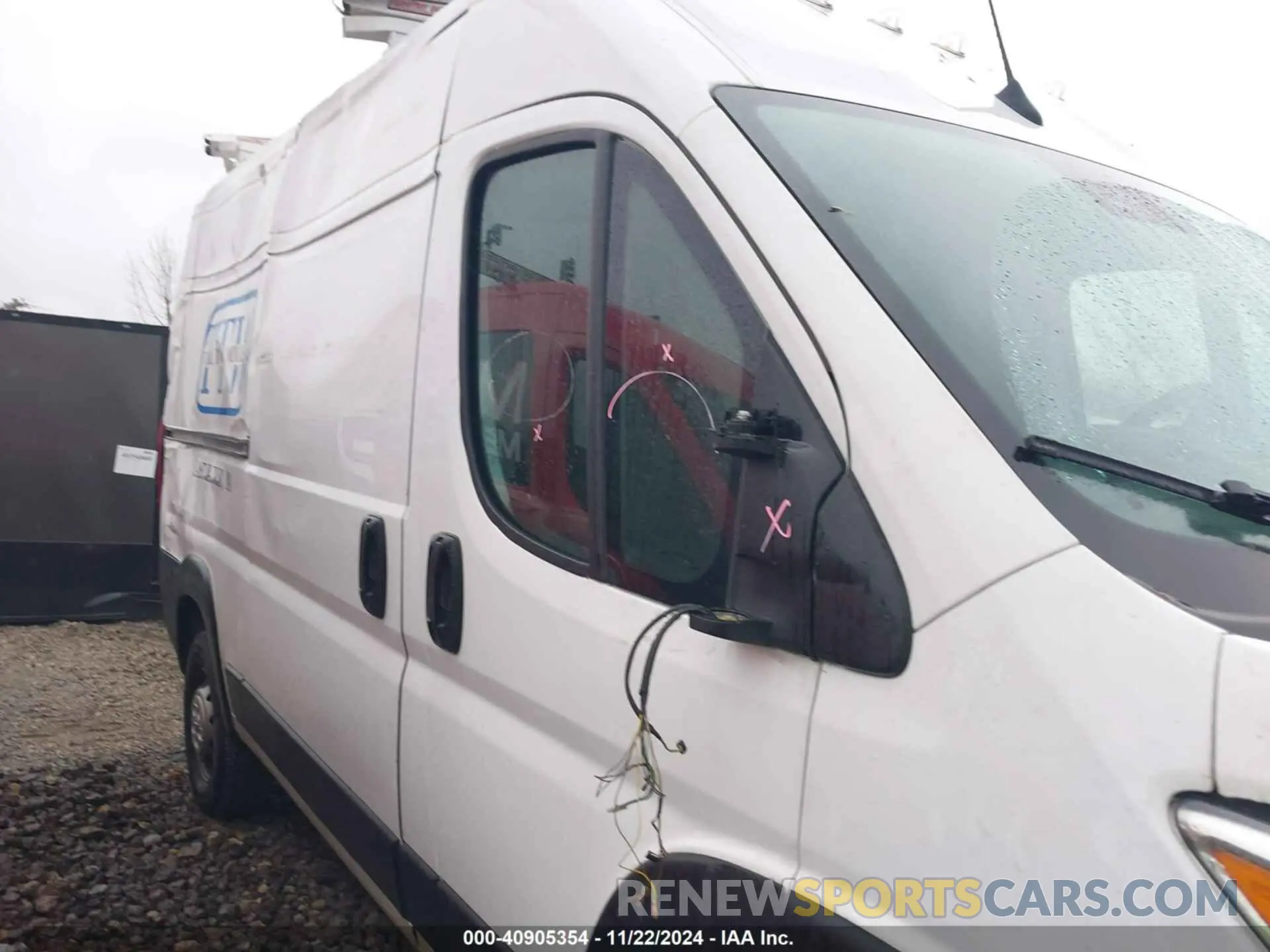 6 Фотография поврежденного автомобиля 3C6LRVBG7PE547687 RAM PROMASTER 1500 2023