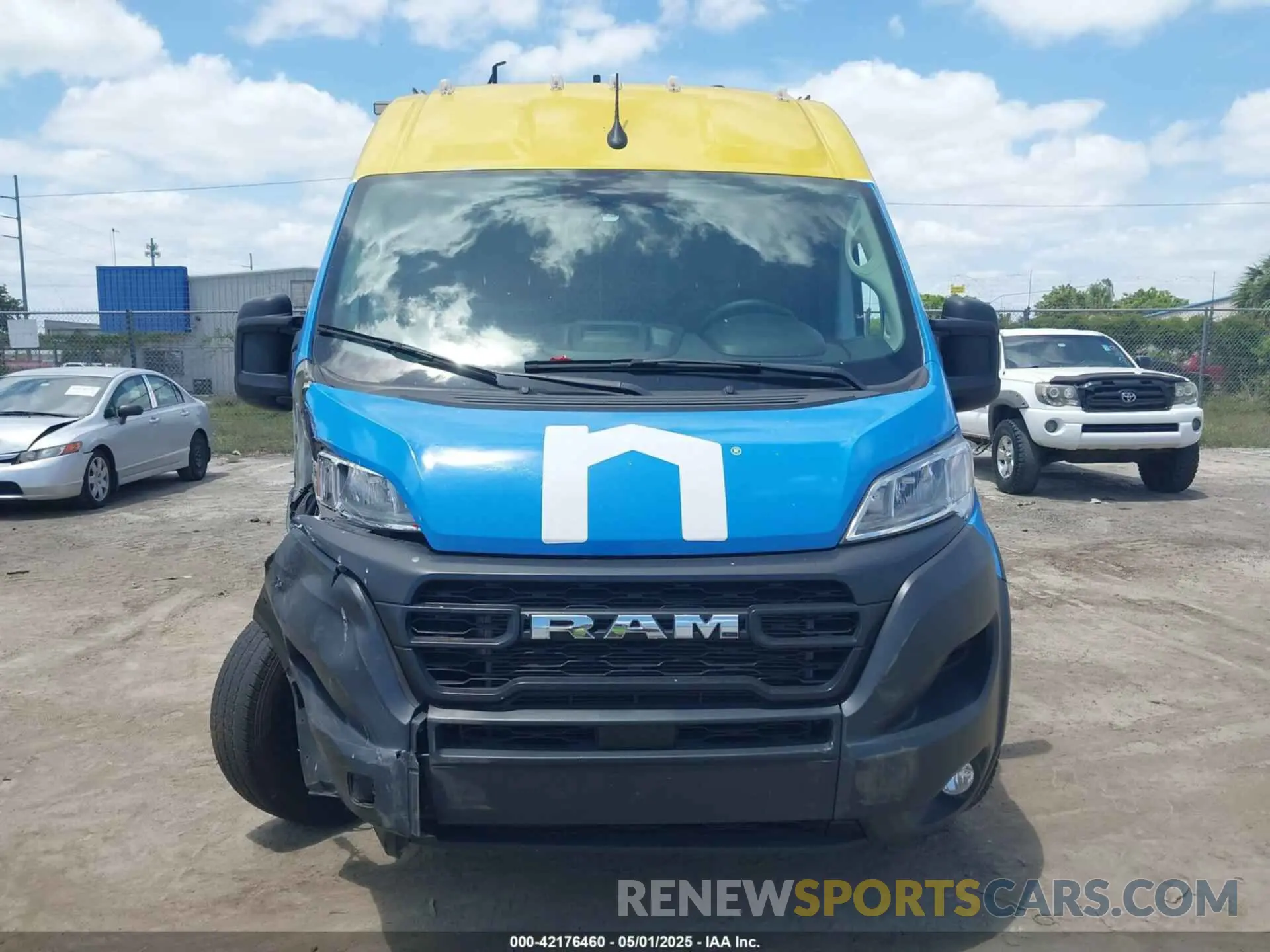 12 Фотография поврежденного автомобиля 3C6LRVBG8PE548461 RAM PROMASTER 1500 2023