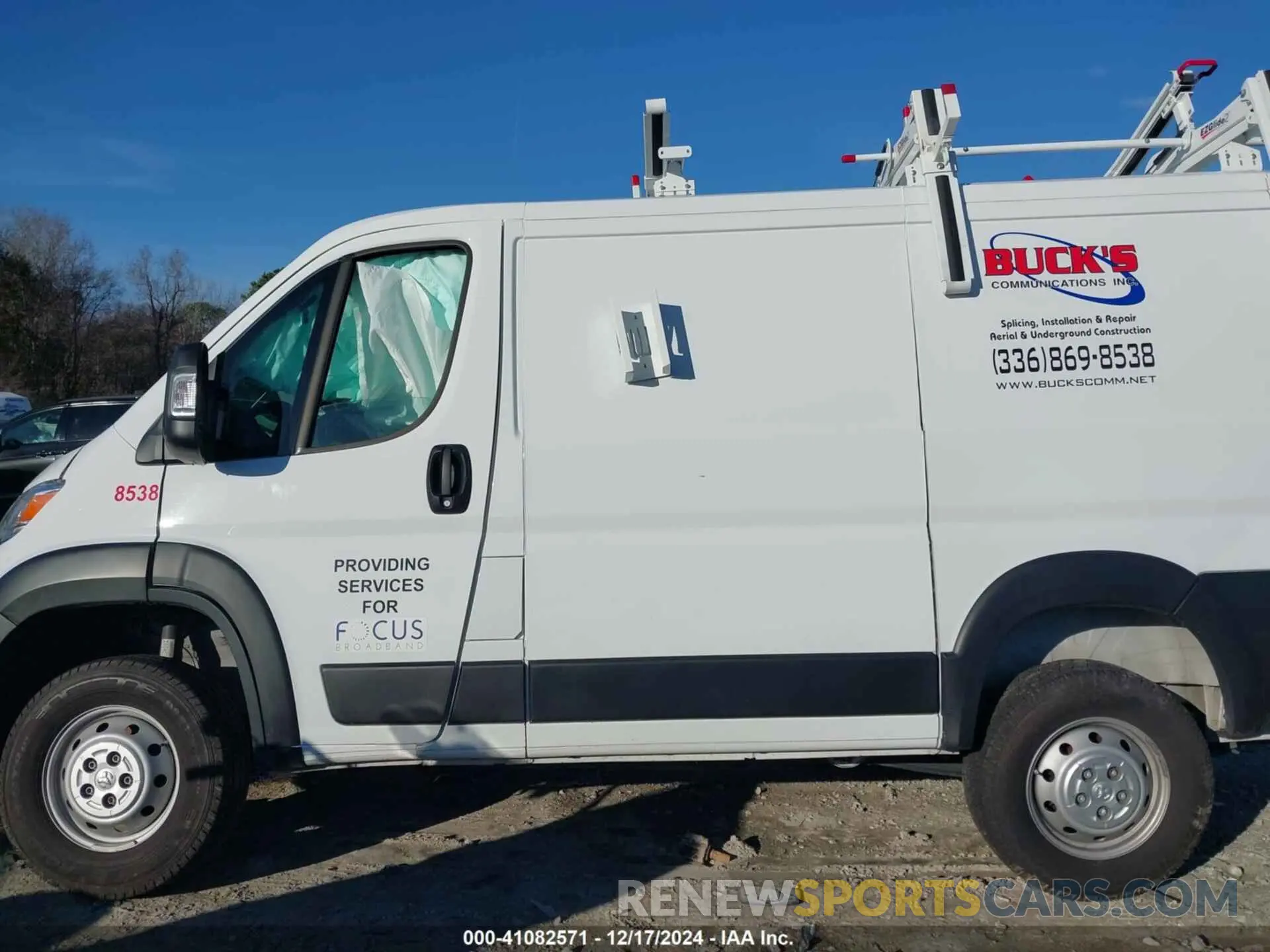 14 Фотография поврежденного автомобиля 3C6LRVNG1PE548538 RAM PROMASTER 1500 2023