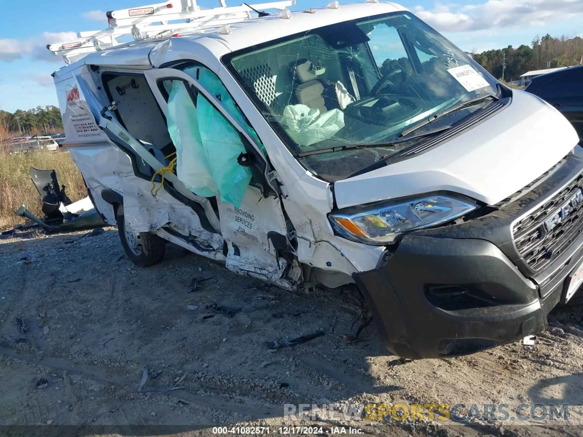 6 Фотография поврежденного автомобиля 3C6LRVNG1PE548538 RAM PROMASTER 1500 2023