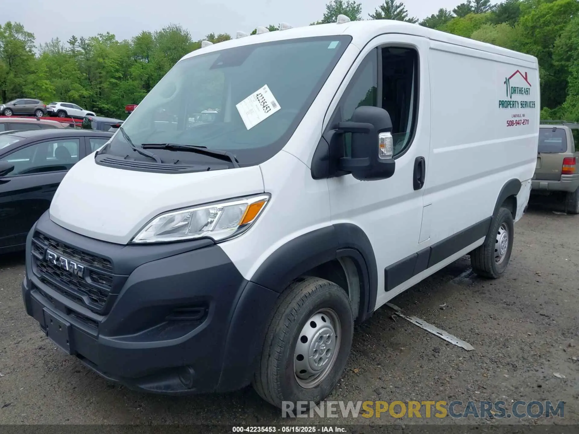2 Фотография поврежденного автомобиля 3C6LRVNG5PE552754 RAM PROMASTER 1500 2023