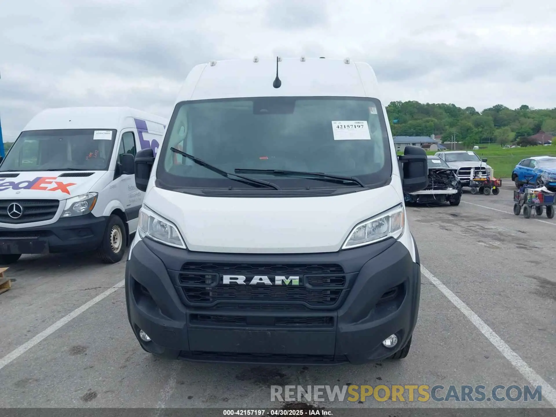 12 Photograph of a damaged car 3C6LRVBG0RE124954 RAM PROMASTER 1500 2024