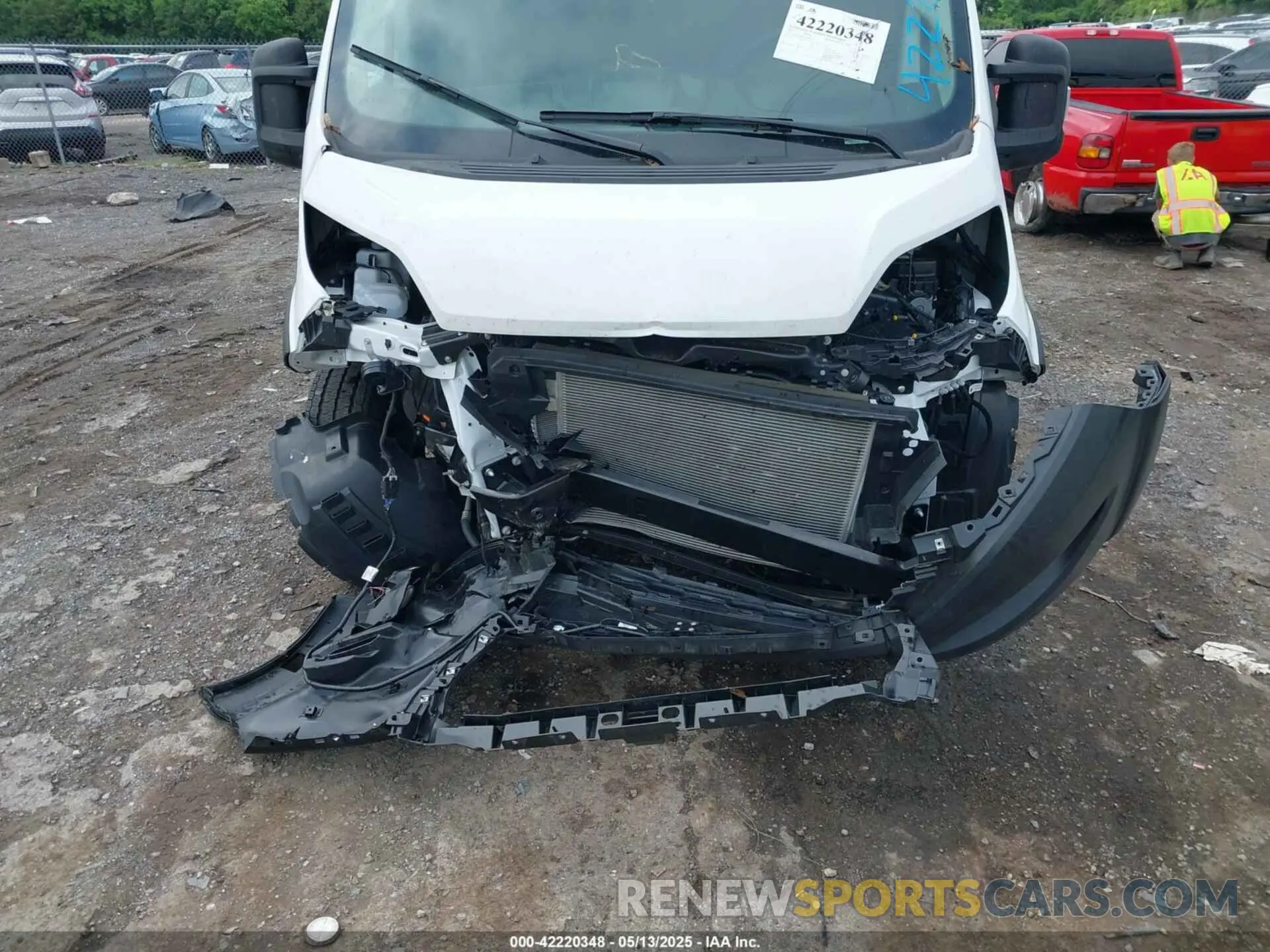13 Photograph of a damaged car 3C6LRVBG1SE506013 RAM PROMASTER 1500 2025