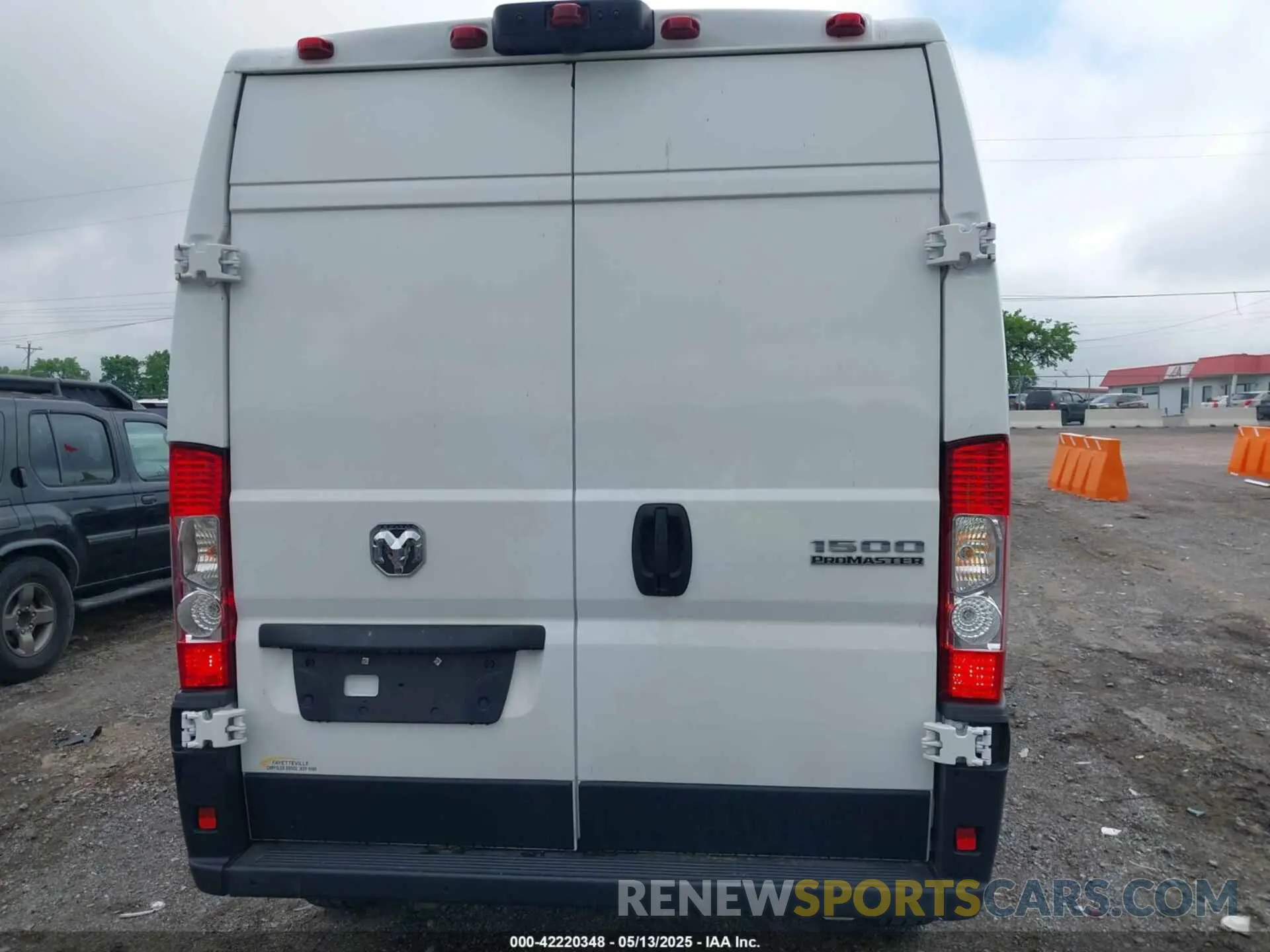 17 Photograph of a damaged car 3C6LRVBG1SE506013 RAM PROMASTER 1500 2025