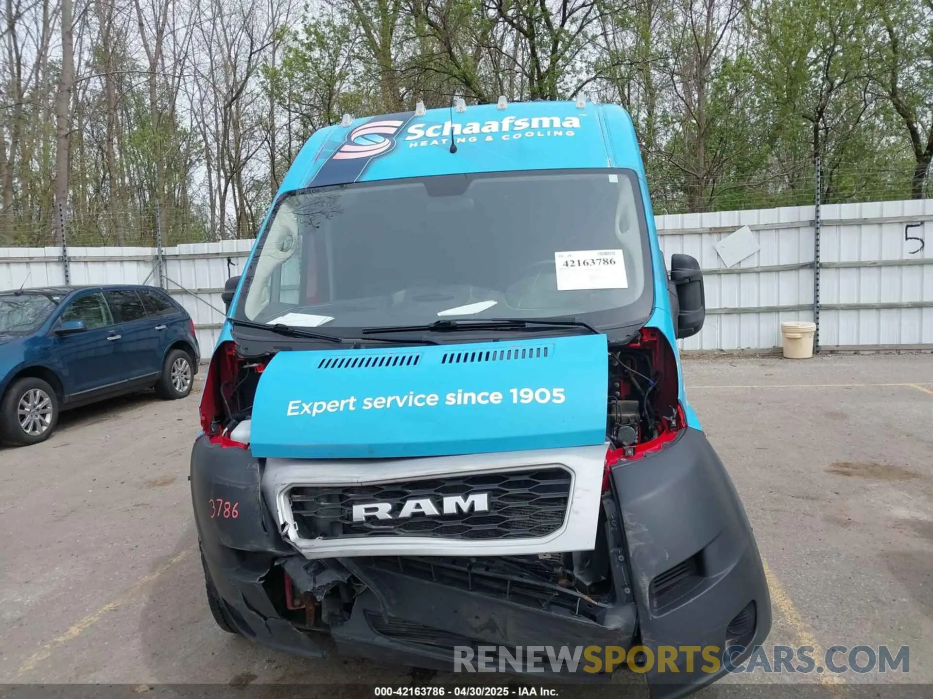12 Фотография поврежденного автомобиля 3C6TRVCG0KE509757 RAM PROMASTER 2500 2019