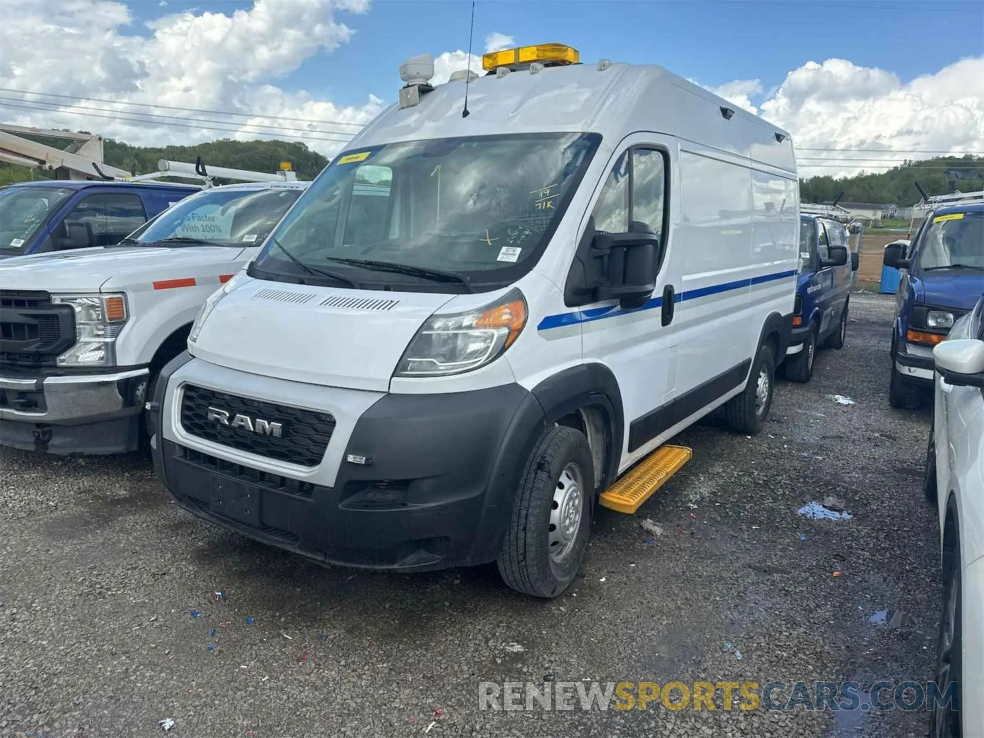7 Фотография поврежденного автомобиля 3C6TRVCG0KE561471 RAM PROMASTER 2500 2019