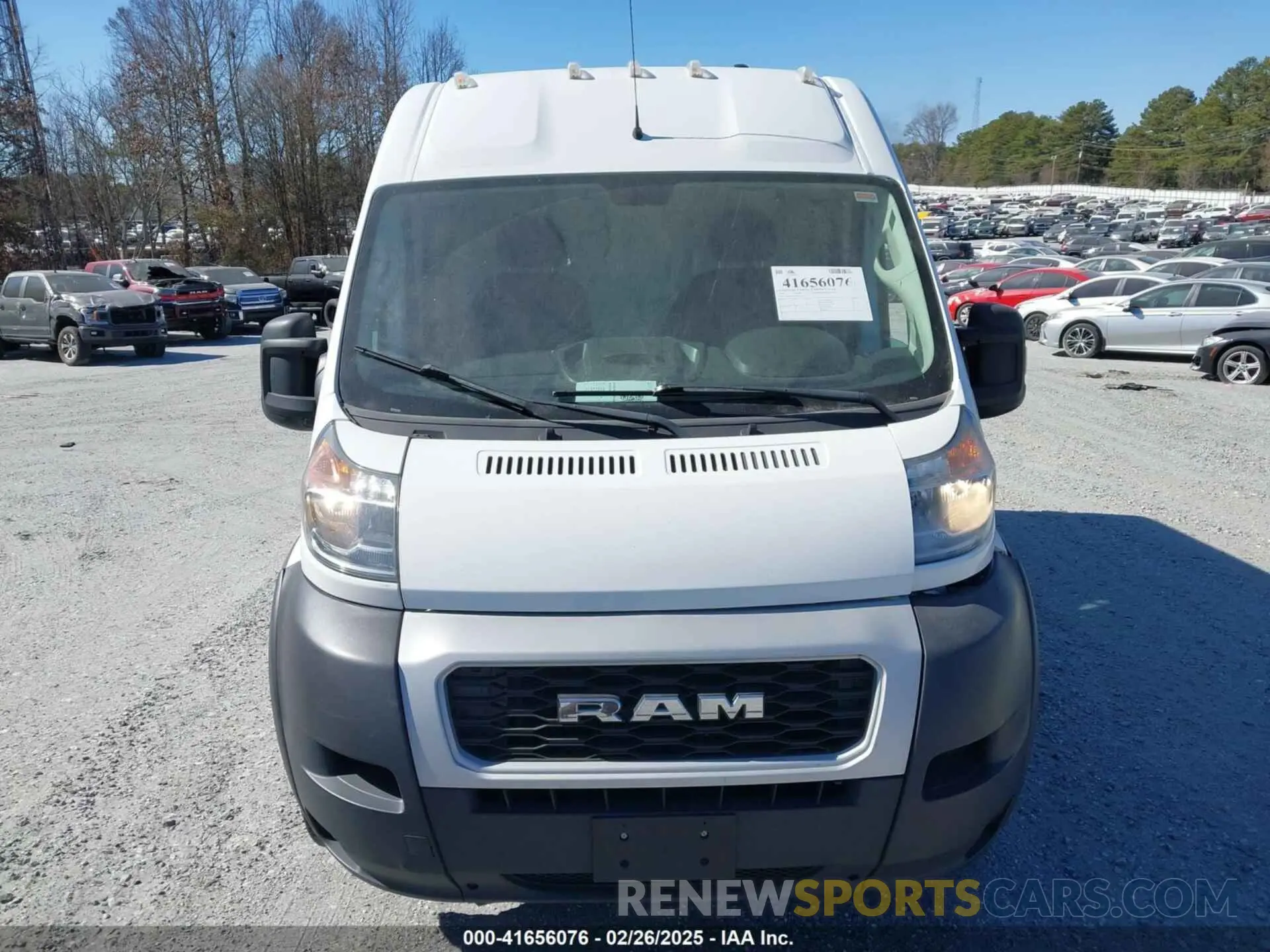 12 Photograph of a damaged car 3C6TRVCG3KE511485 RAM PROMASTER 2500 2019