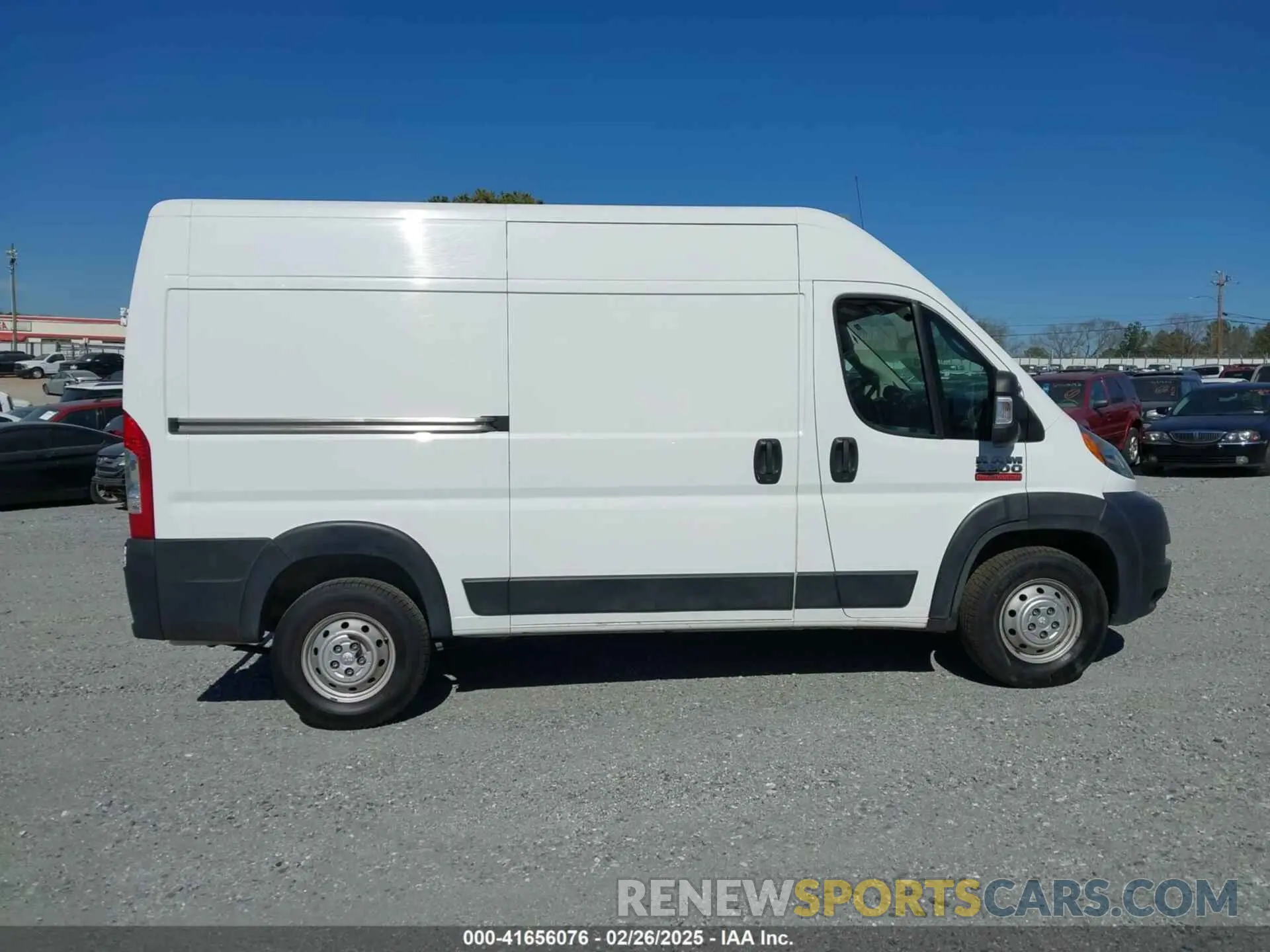 13 Photograph of a damaged car 3C6TRVCG3KE511485 RAM PROMASTER 2500 2019