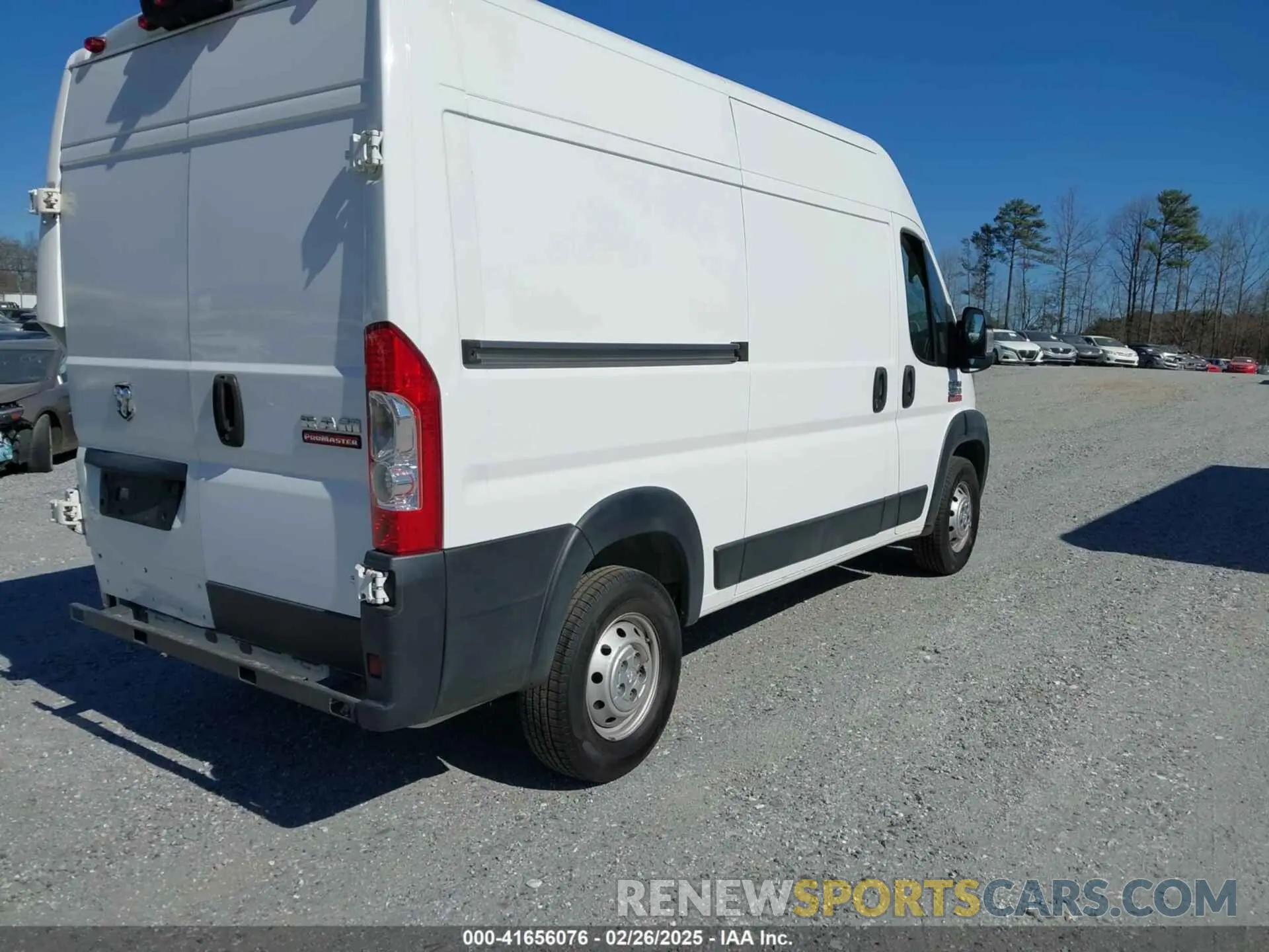 4 Photograph of a damaged car 3C6TRVCG3KE511485 RAM PROMASTER 2500 2019
