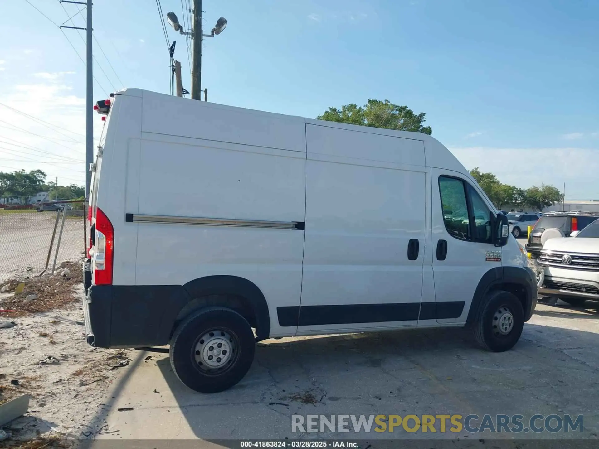 13 Фотография поврежденного автомобиля 3C6TRVCG7KE502322 RAM PROMASTER 2500 2019