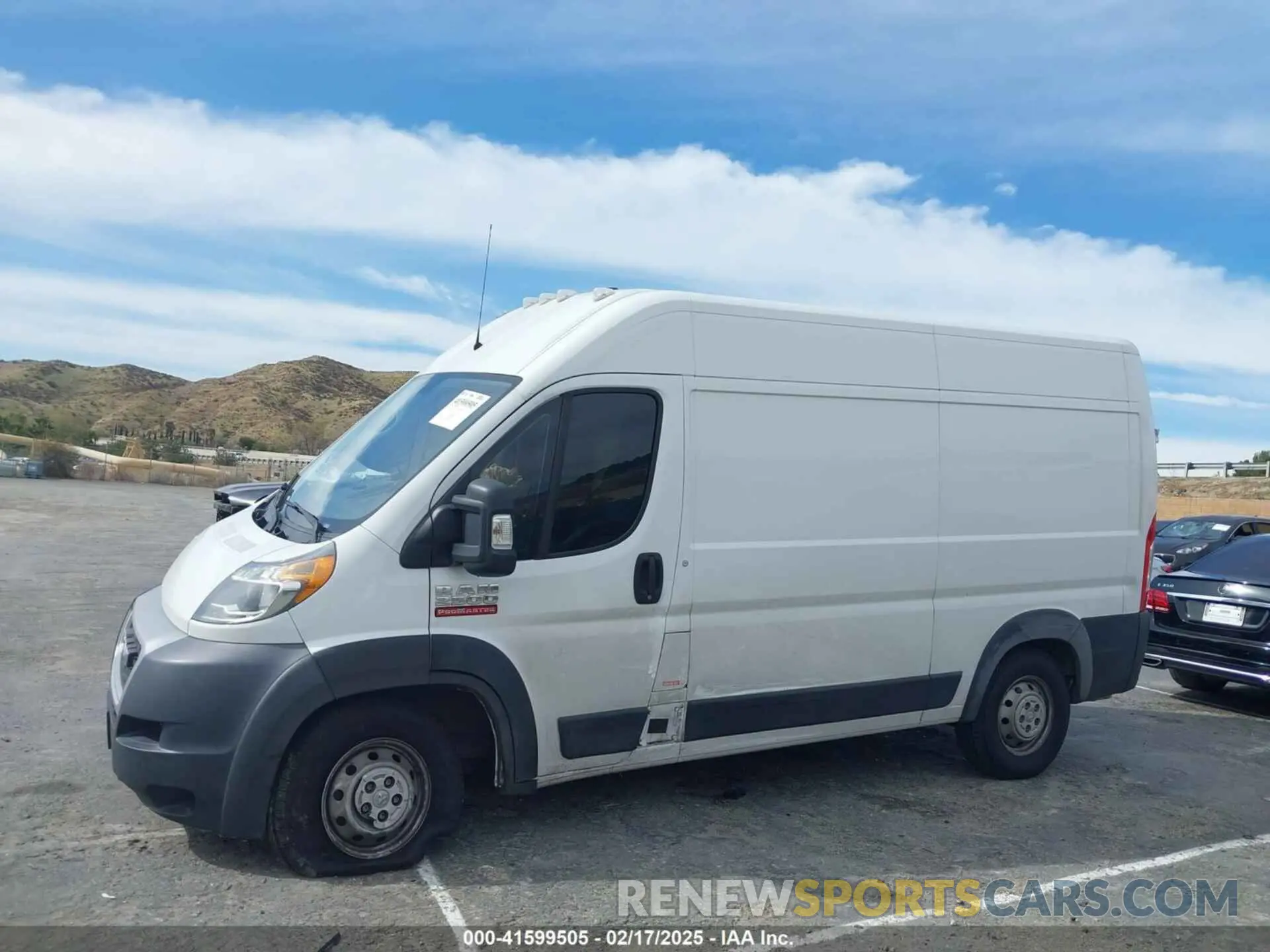 14 Фотография поврежденного автомобиля 3C6TRVCG7KE520397 RAM PROMASTER 2500 2019