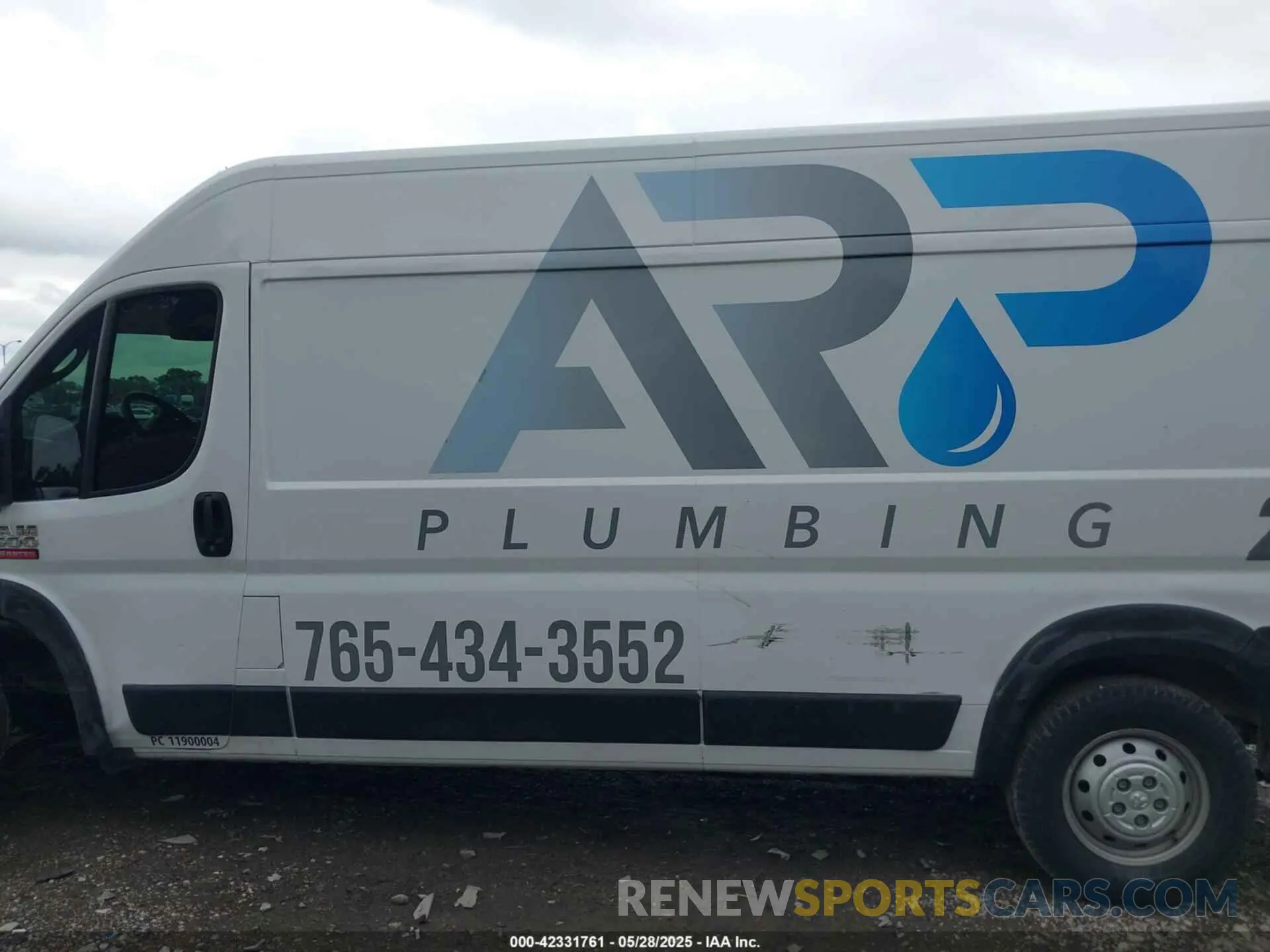 14 Фотография поврежденного автомобиля 3C6TRVDG1KE534374 RAM PROMASTER 2500 2019