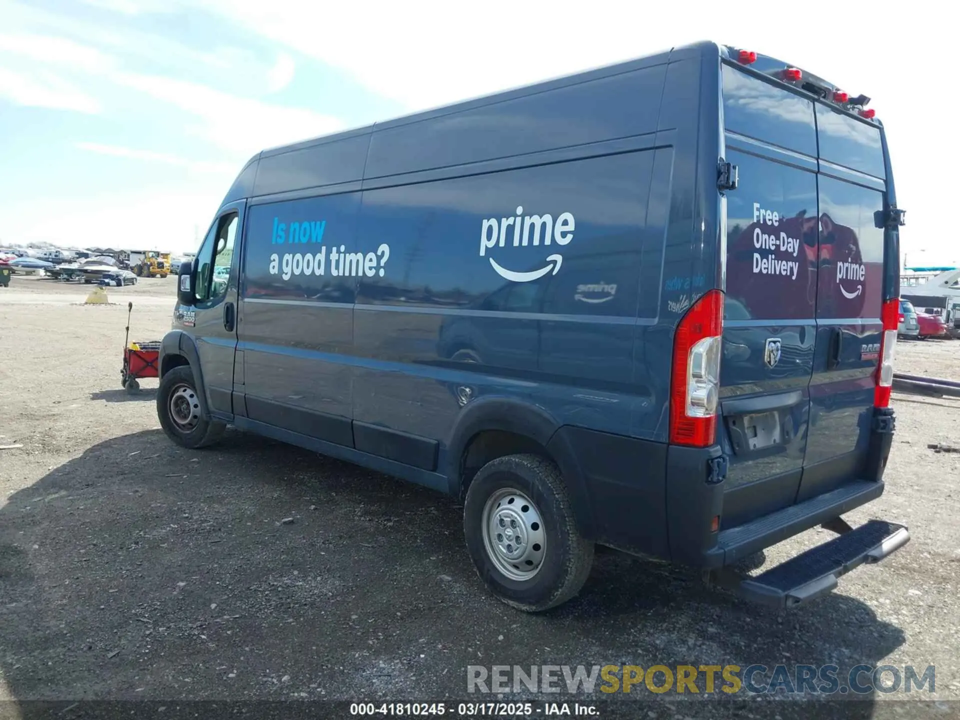 3 Фотография поврежденного автомобиля 3C6TRVDG2KE519155 RAM PROMASTER 2500 2019