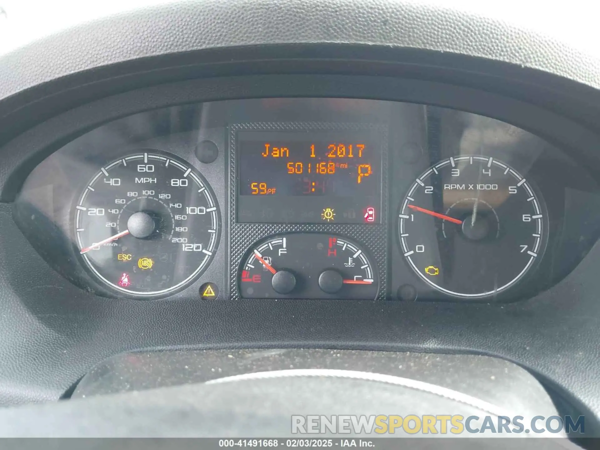 7 Photograph of a damaged car 3C6TRVDG4KE545692 RAM PROMASTER 2500 2019