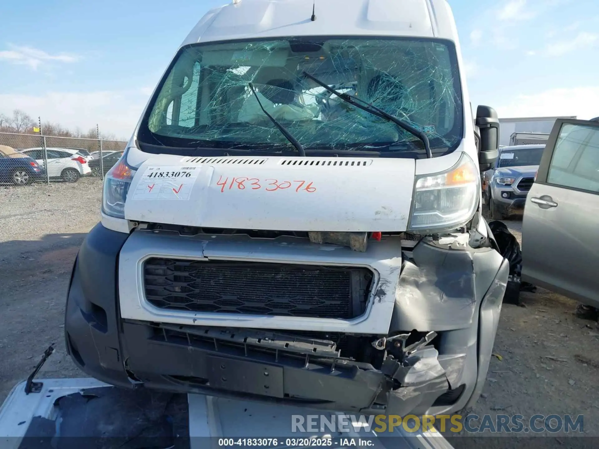 17 Фотография поврежденного автомобиля 3C6TRVDG5KE559746 RAM PROMASTER 2500 2019