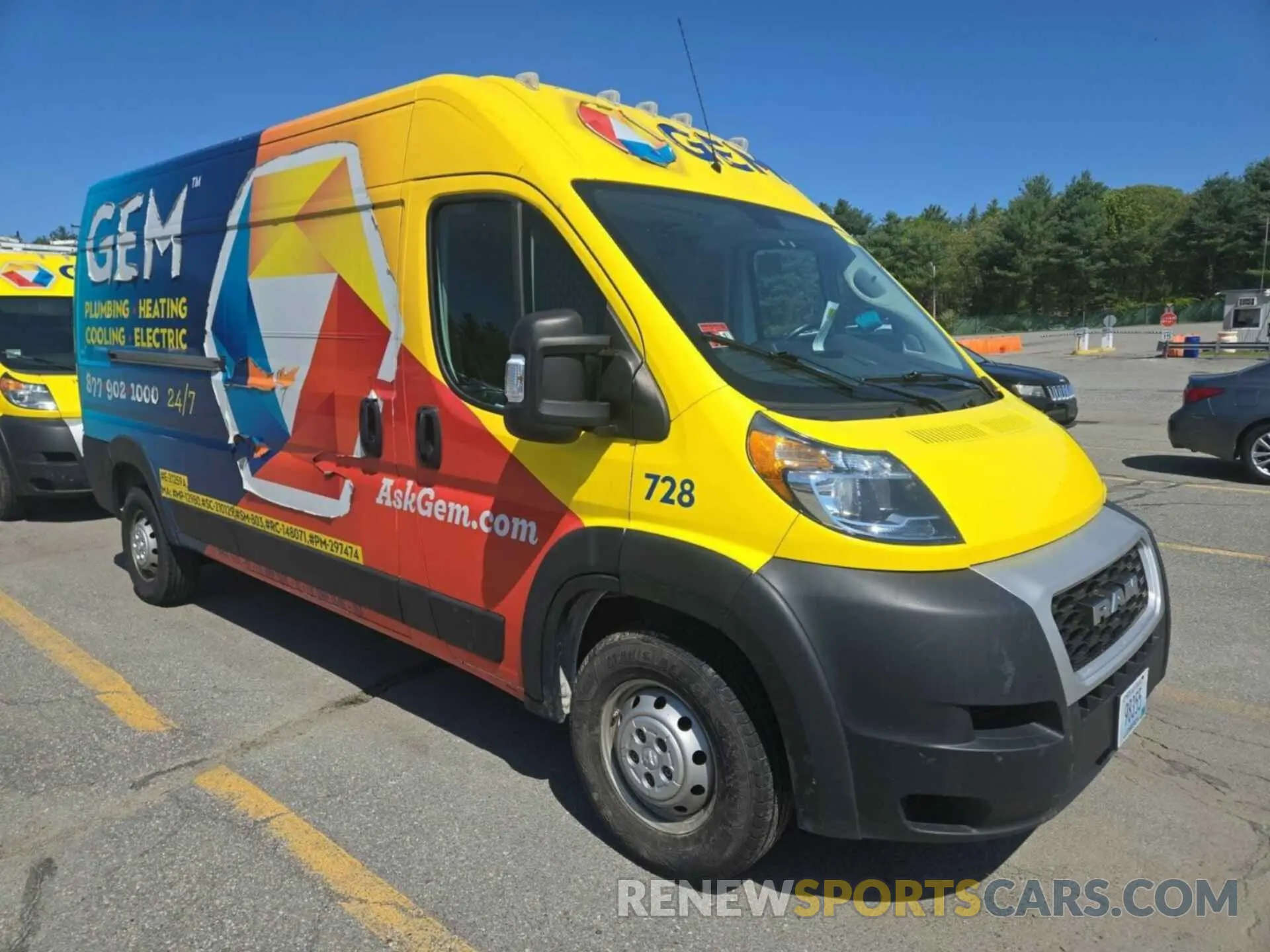 14 Фотография поврежденного автомобиля 3C6TRVDG8KE562852 RAM PROMASTER 2500 2019