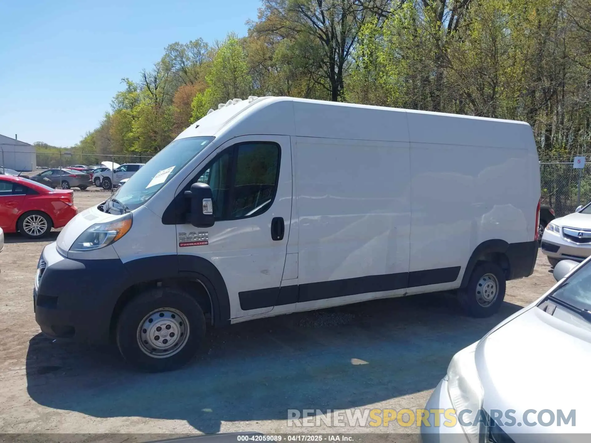 13 Фотография поврежденного автомобиля 3C6TRVDG1LE101543 RAM PROMASTER 2500 2020