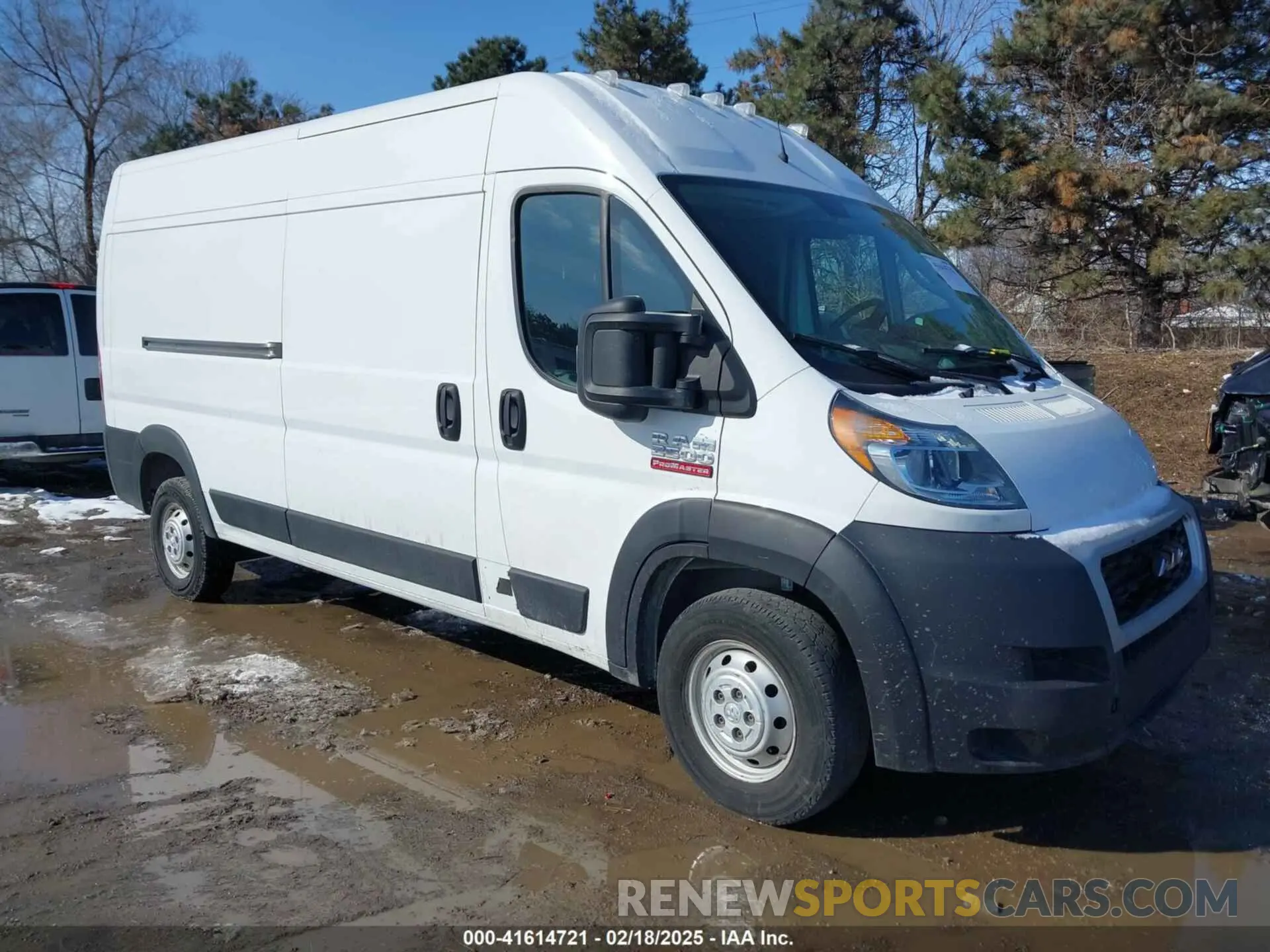1 Photograph of a damaged car 3C6TRVDG2LE137712 RAM PROMASTER 2500 2020