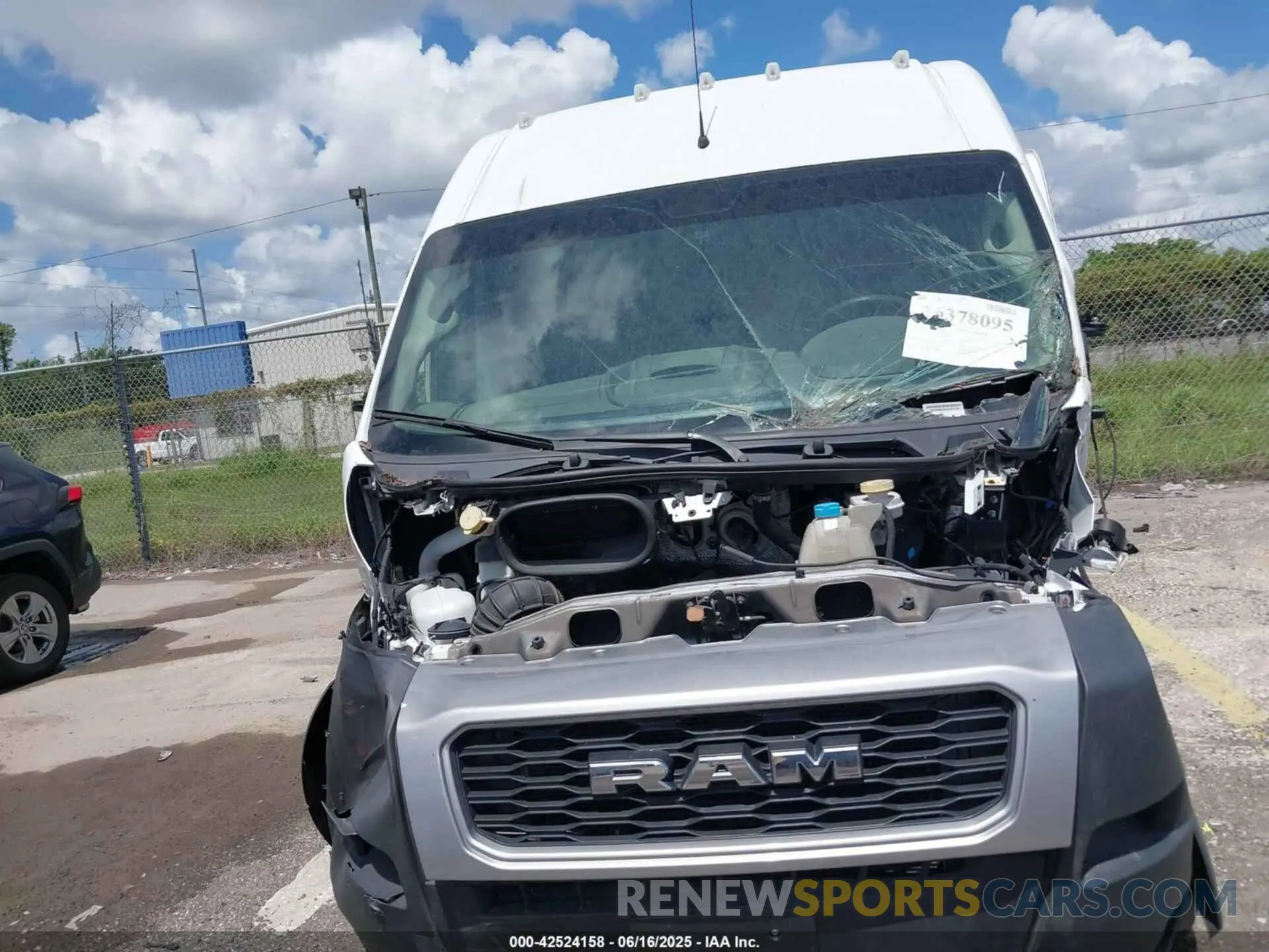 12 Photograph of a damaged car 3C6TRVDG3LE101219 RAM PROMASTER 2500 2020