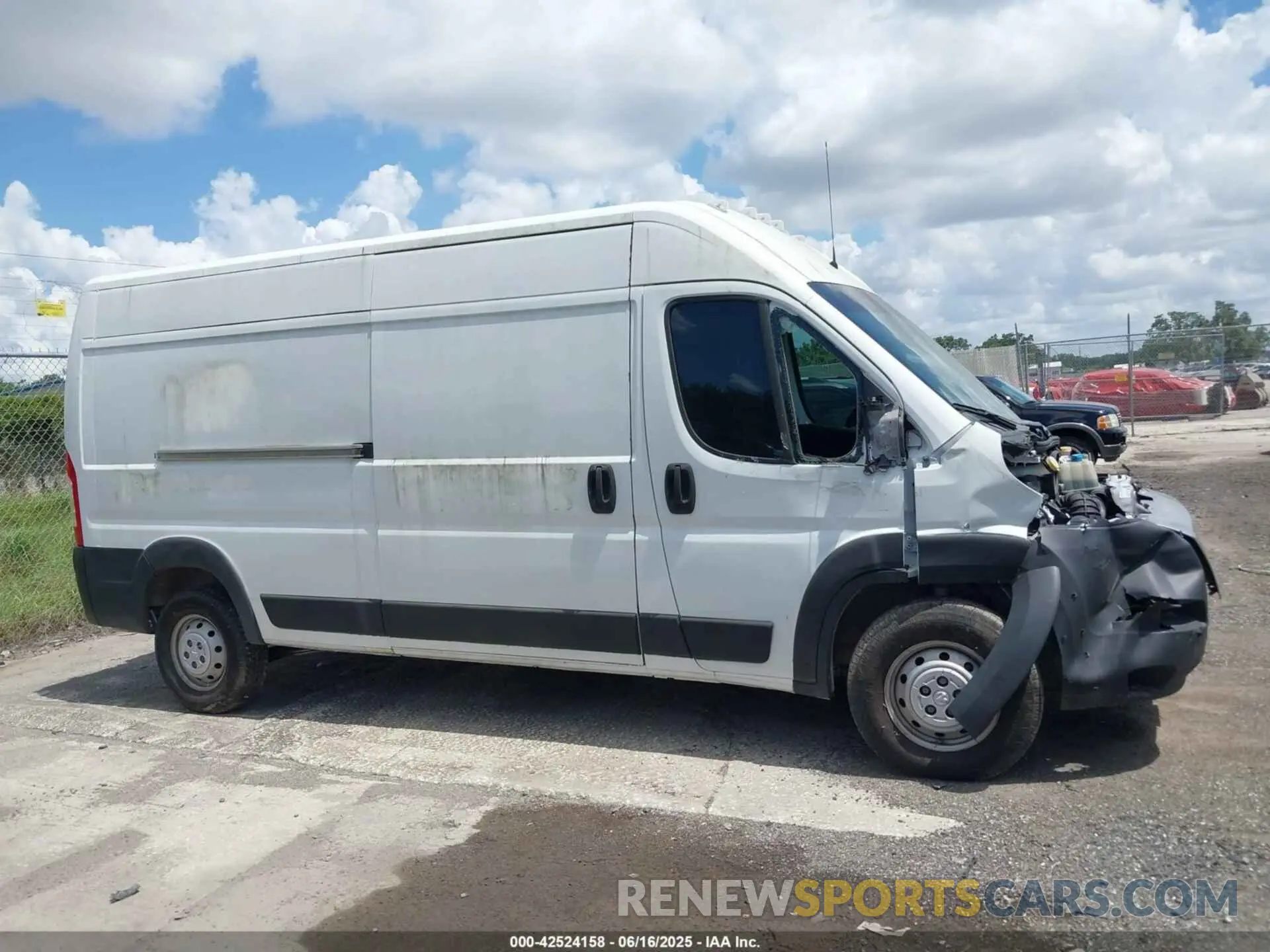 13 Photograph of a damaged car 3C6TRVDG3LE101219 RAM PROMASTER 2500 2020