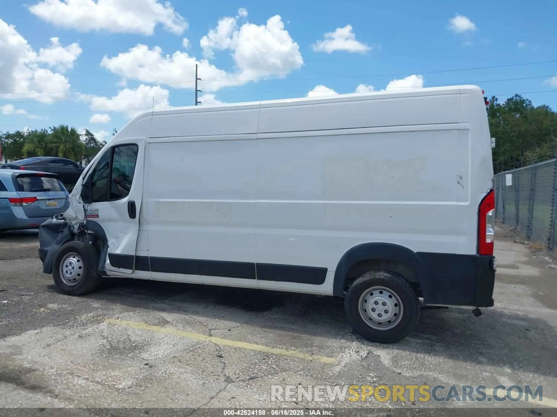 14 Photograph of a damaged car 3C6TRVDG3LE101219 RAM PROMASTER 2500 2020