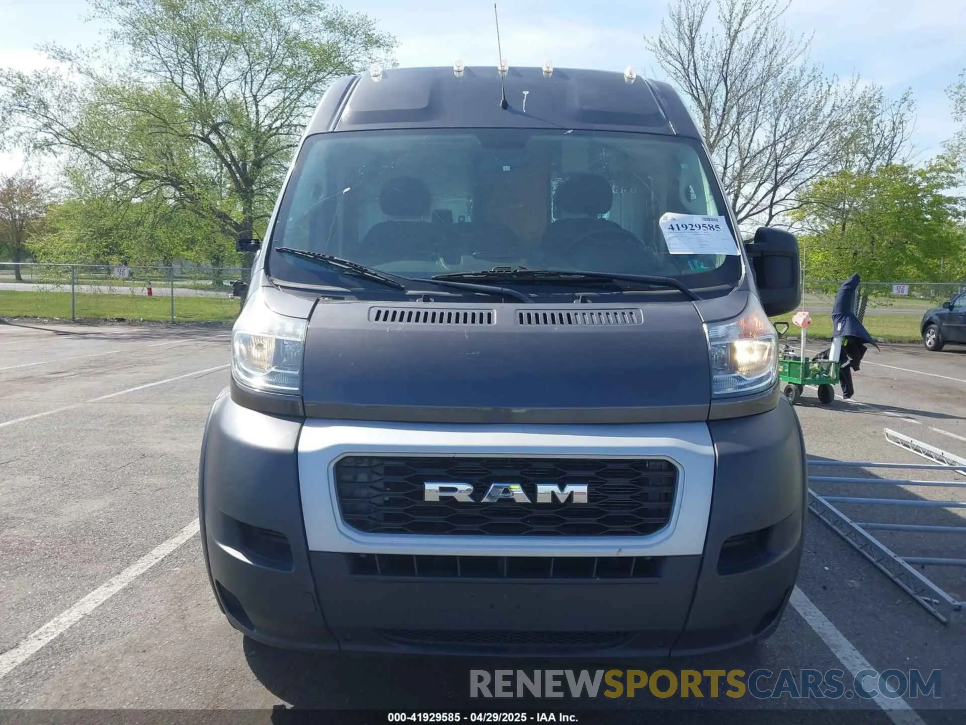 13 Photograph of a damaged car 3C6TRVDG7LE110120 RAM PROMASTER 2500 2020