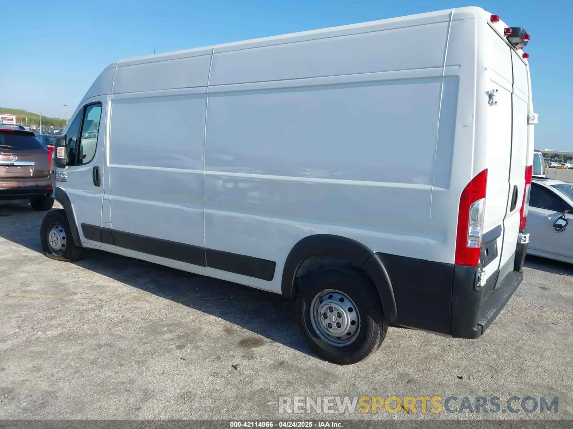 3 Фотография поврежденного автомобиля 3C6TRVDGXLE128269 RAM PROMASTER 2500 2020