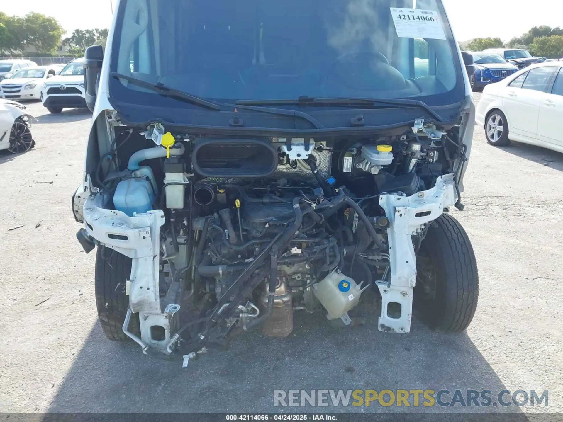 6 Фотография поврежденного автомобиля 3C6TRVDGXLE128269 RAM PROMASTER 2500 2020