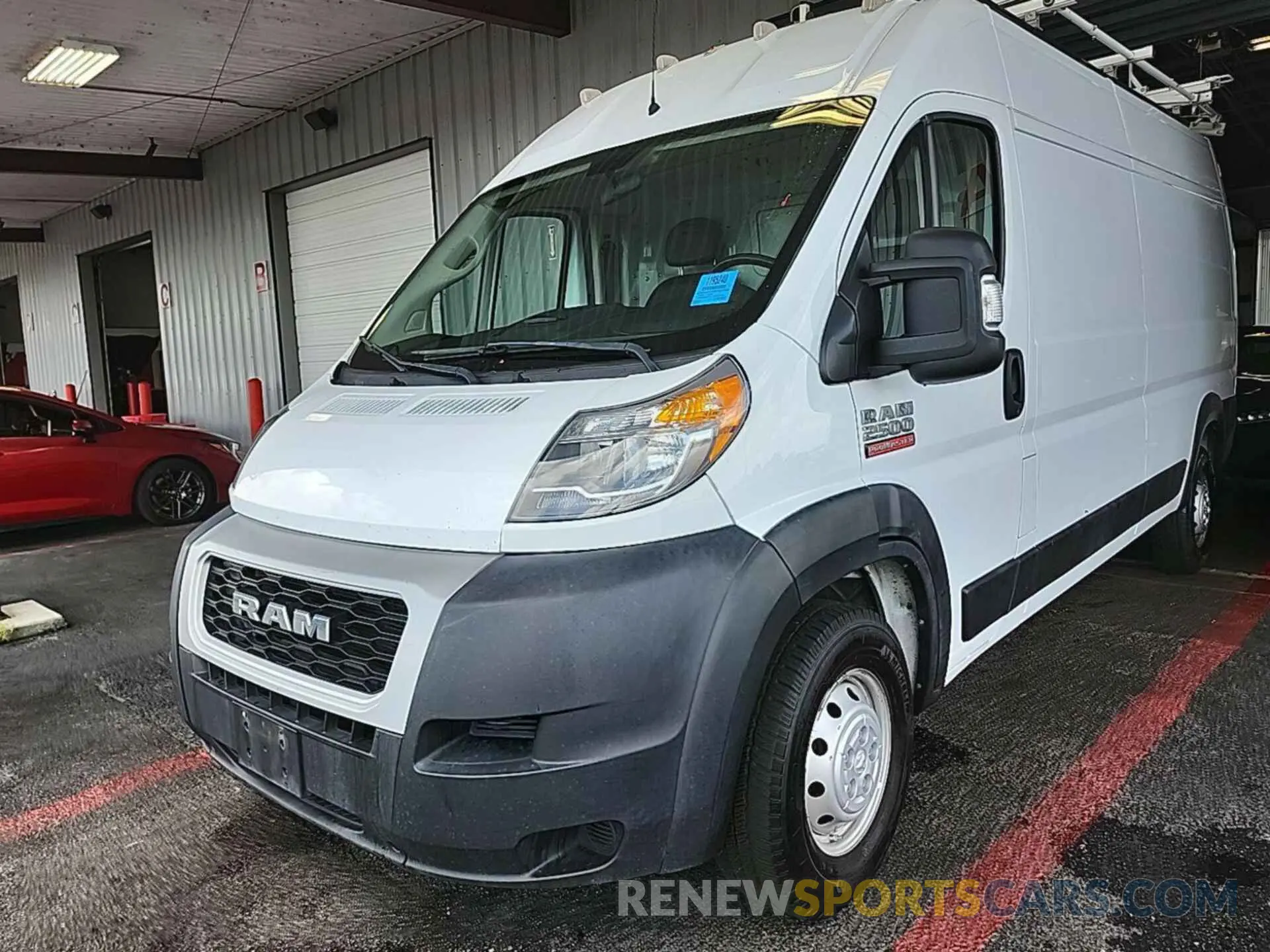 11 Photograph of a damaged car 3C6ERVDG5ME501938 RAM PROMASTER 2500 2021