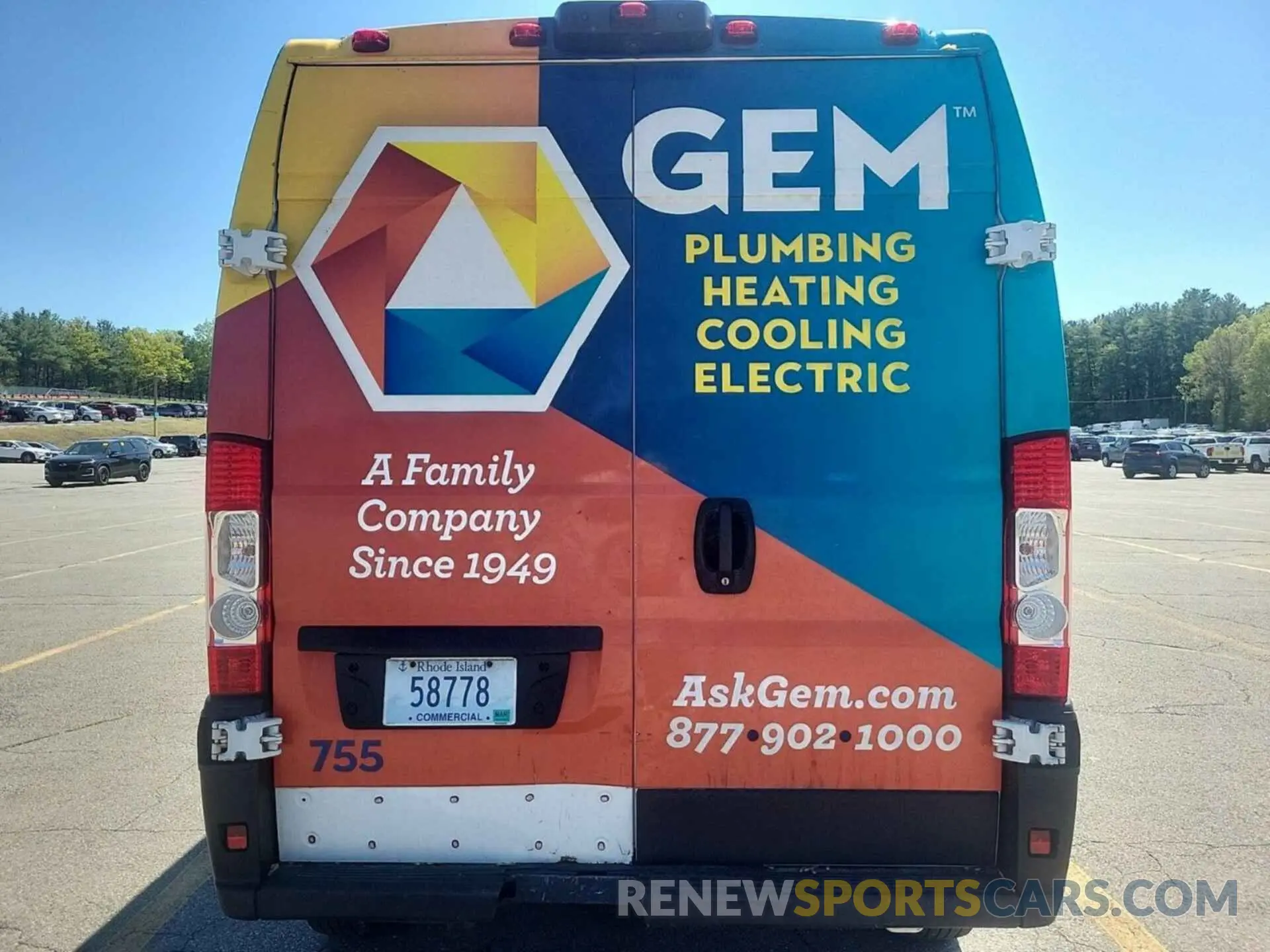 1 Photograph of a damaged car 3C6ERVDG8ME504574 RAM PROMASTER 2500 2021