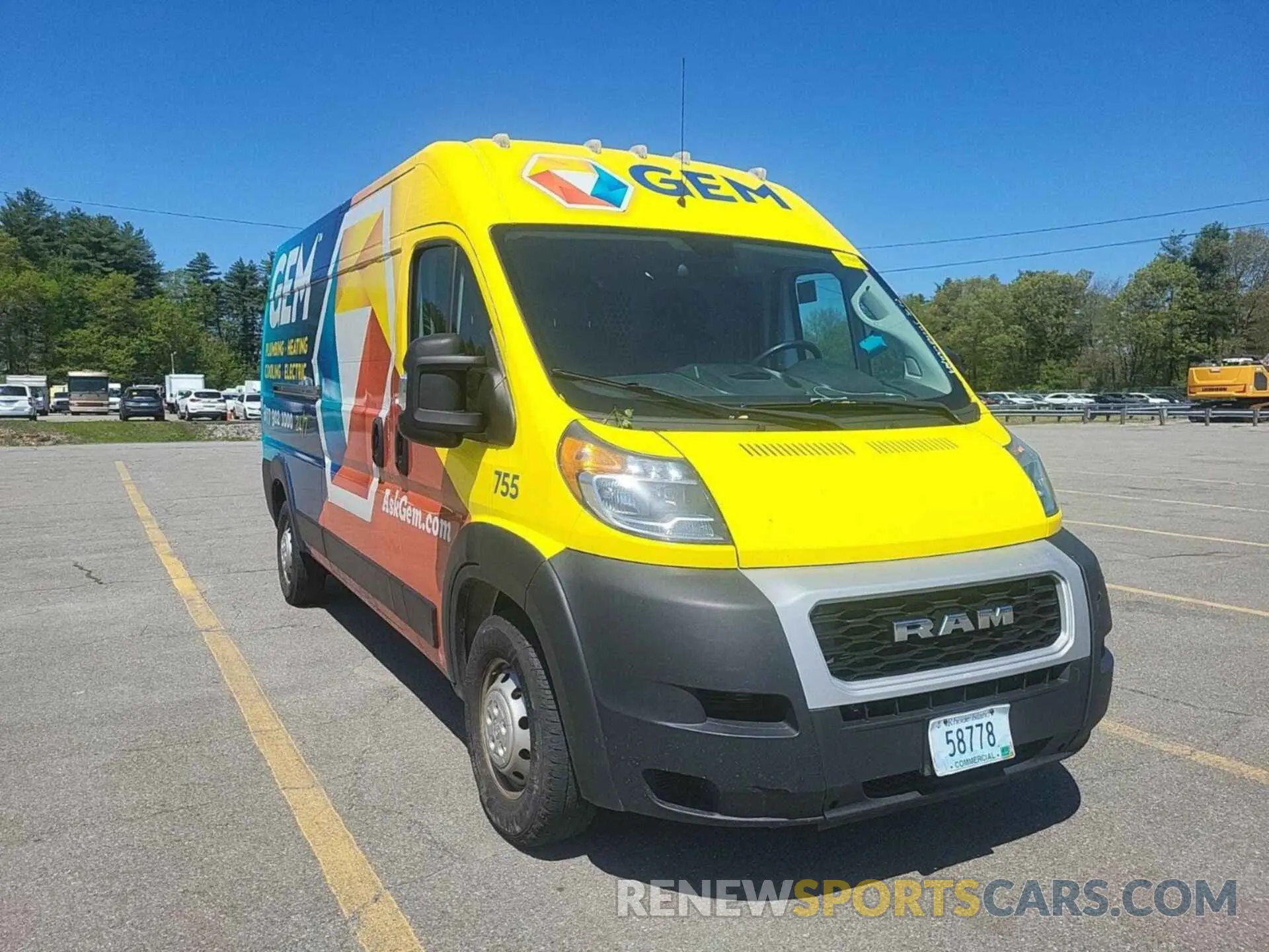 31 Photograph of a damaged car 3C6ERVDG8ME504574 RAM PROMASTER 2500 2021