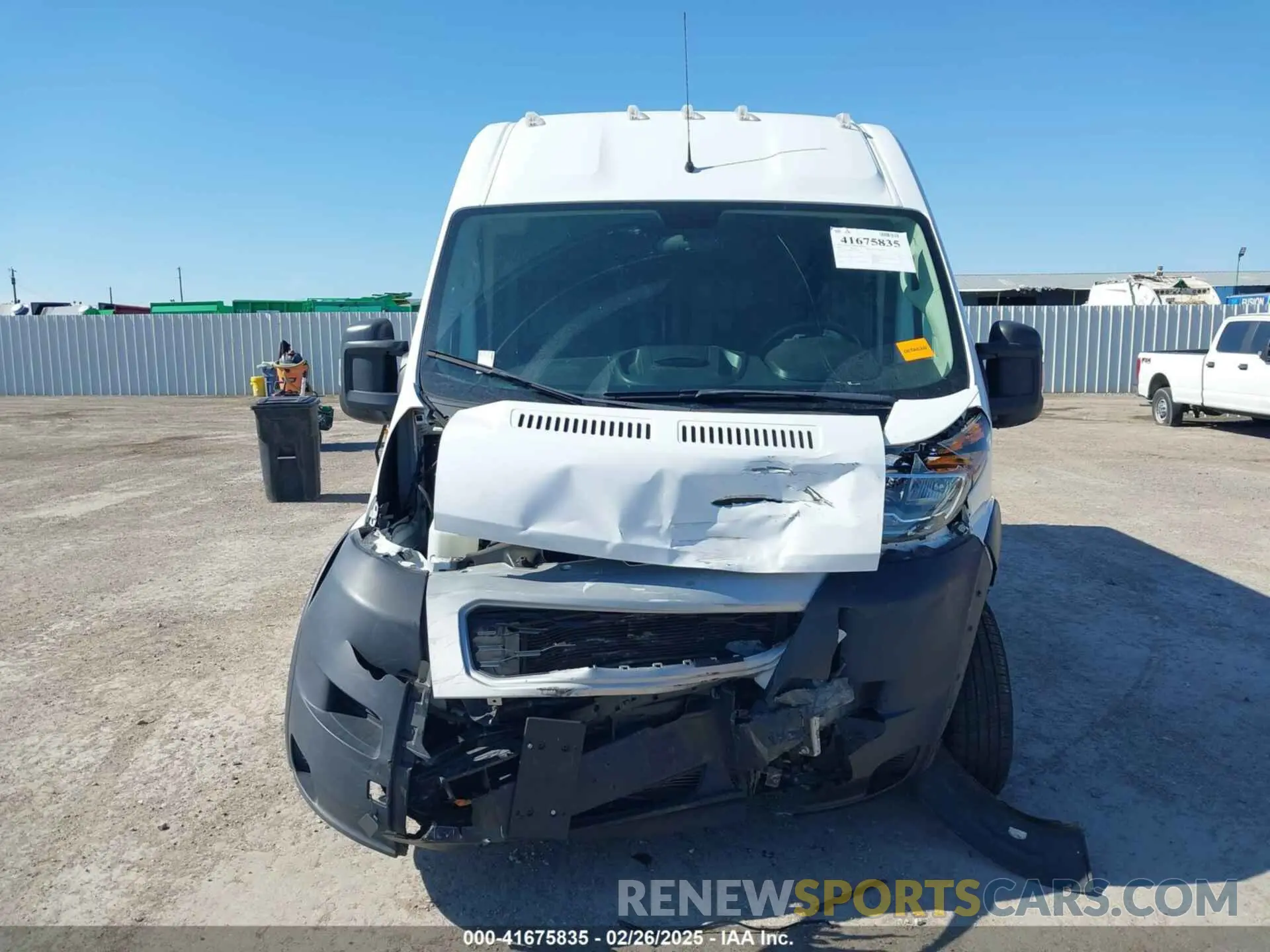 12 Фотография поврежденного автомобиля 3C6ERVDG9ME508729 RAM PROMASTER 2500 2021