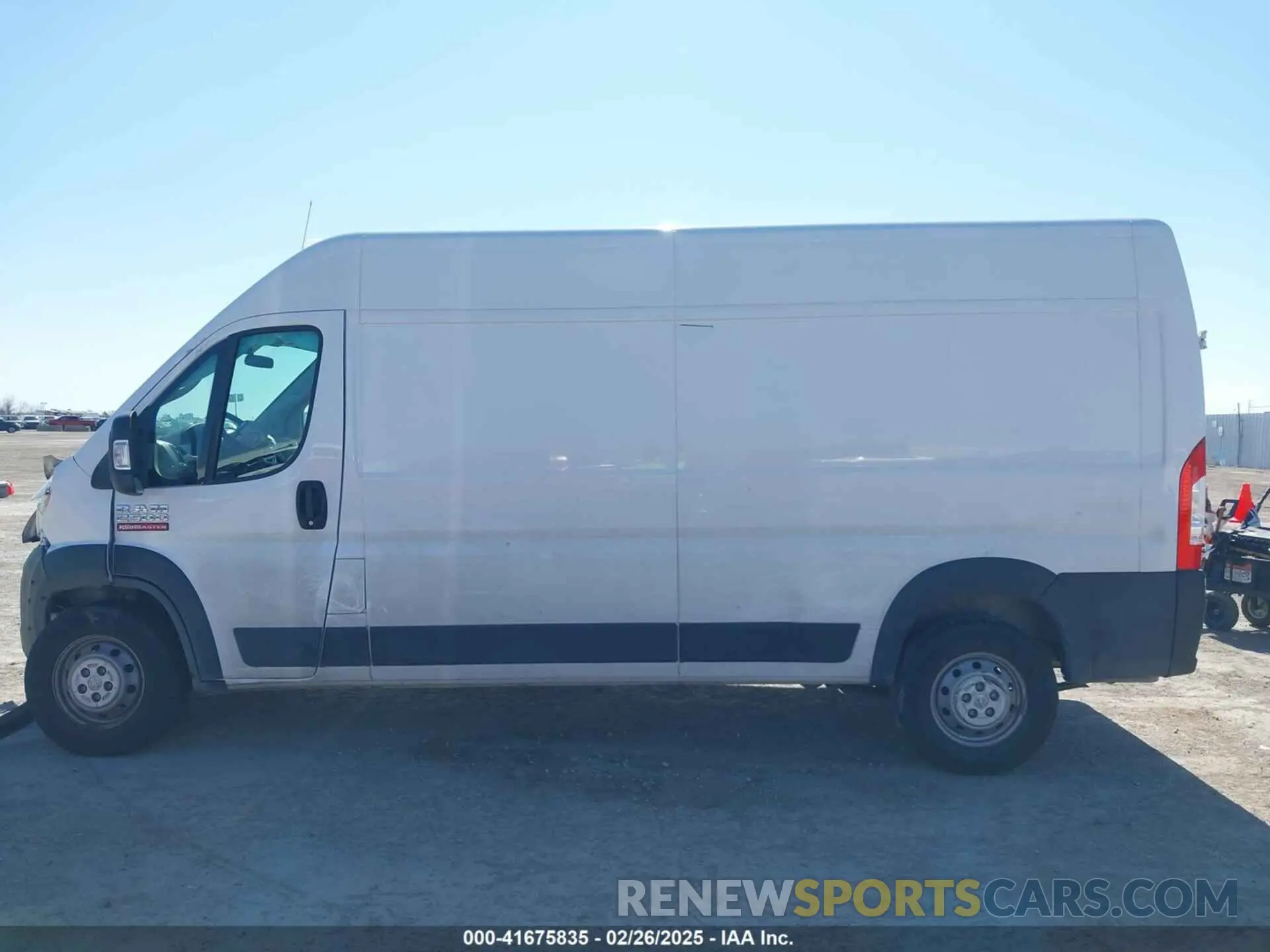 14 Фотография поврежденного автомобиля 3C6ERVDG9ME508729 RAM PROMASTER 2500 2021