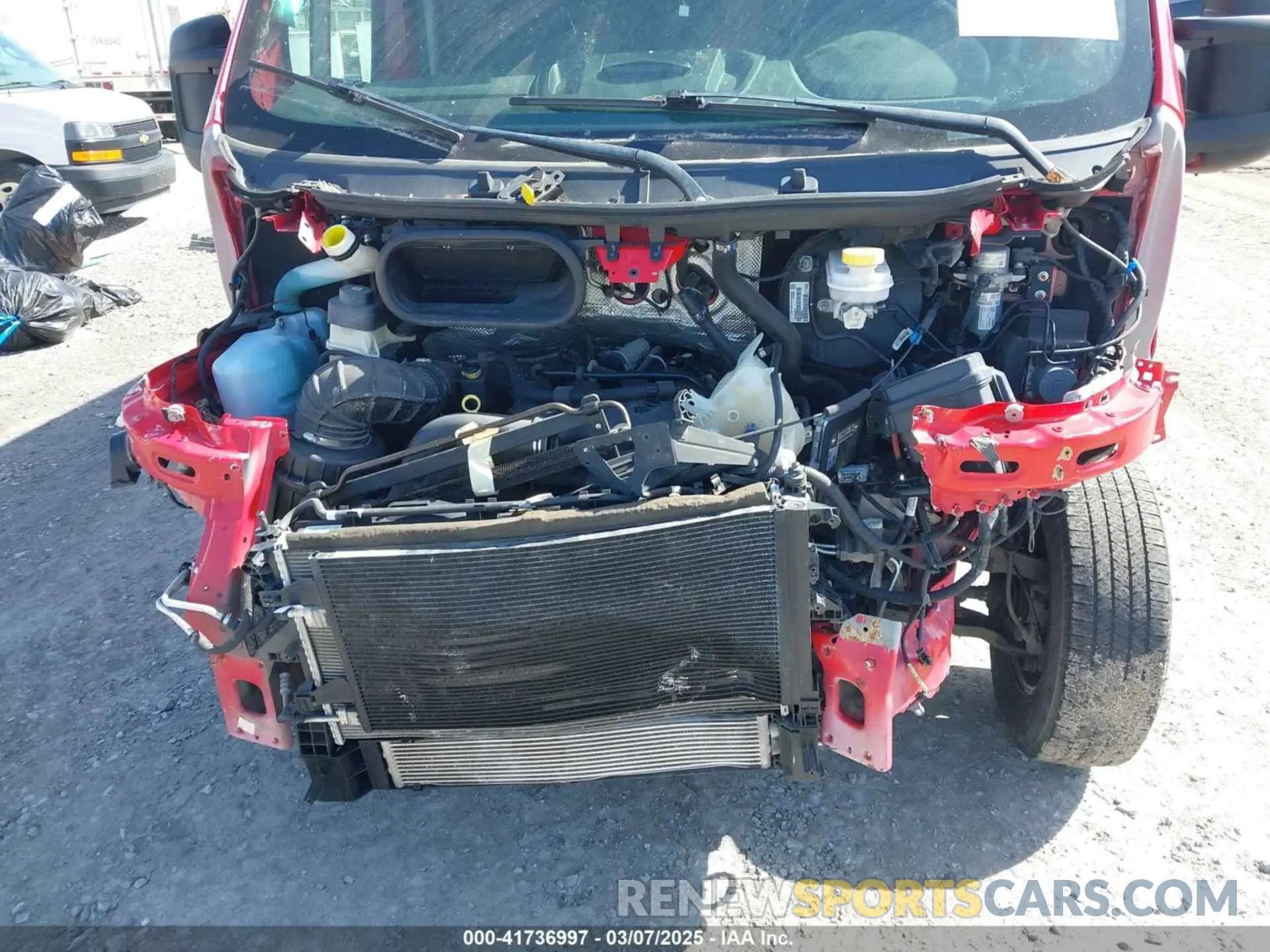 6 Photograph of a damaged car 3C6LRVCG2ME513117 RAM PROMASTER 2500 2021