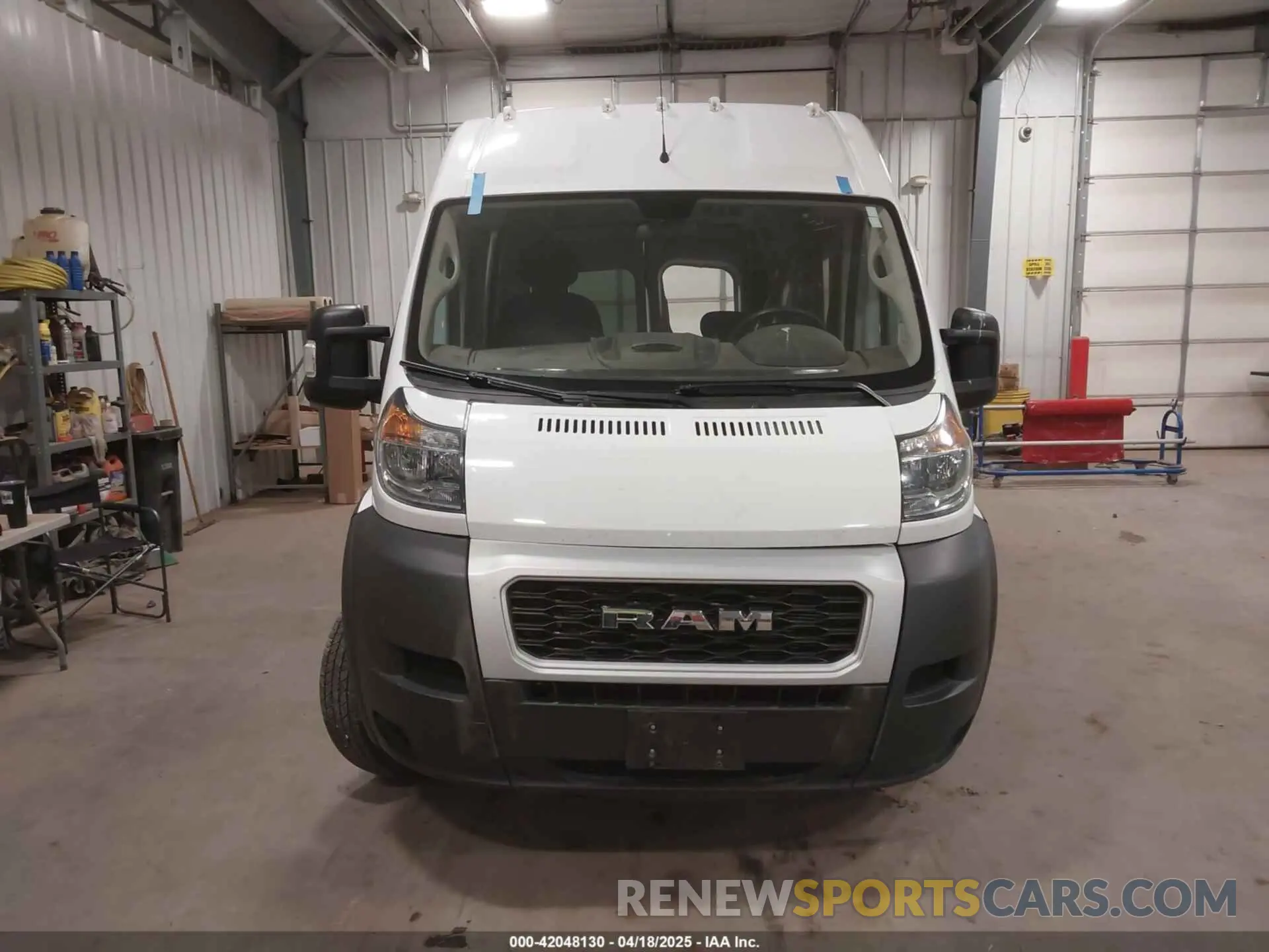 13 Photograph of a damaged car 3C6LRVDG0ME527676 RAM PROMASTER 2500 2021