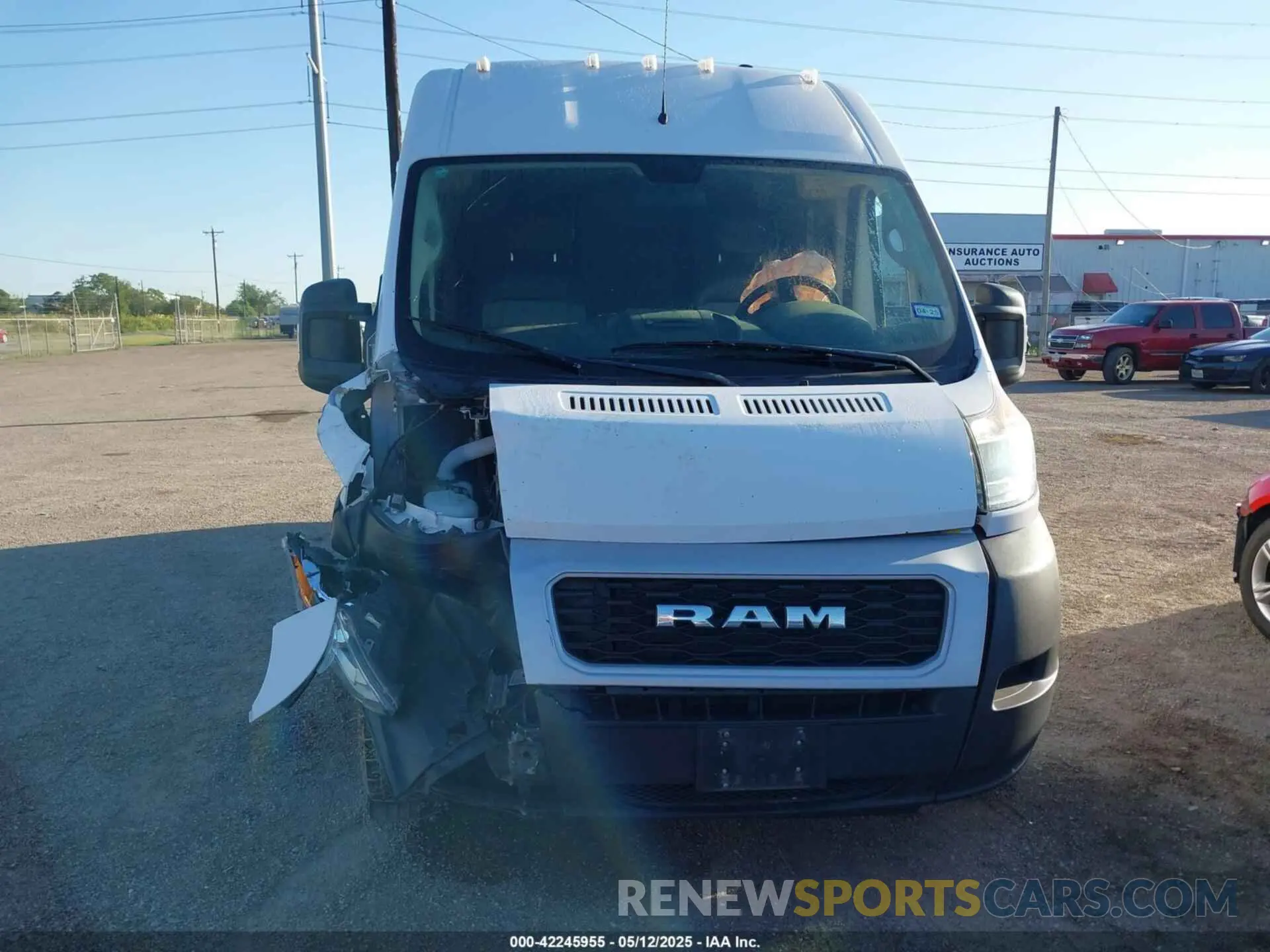12 Фотография поврежденного автомобиля 3C6LRVDG3ME524187 RAM PROMASTER 2500 2021