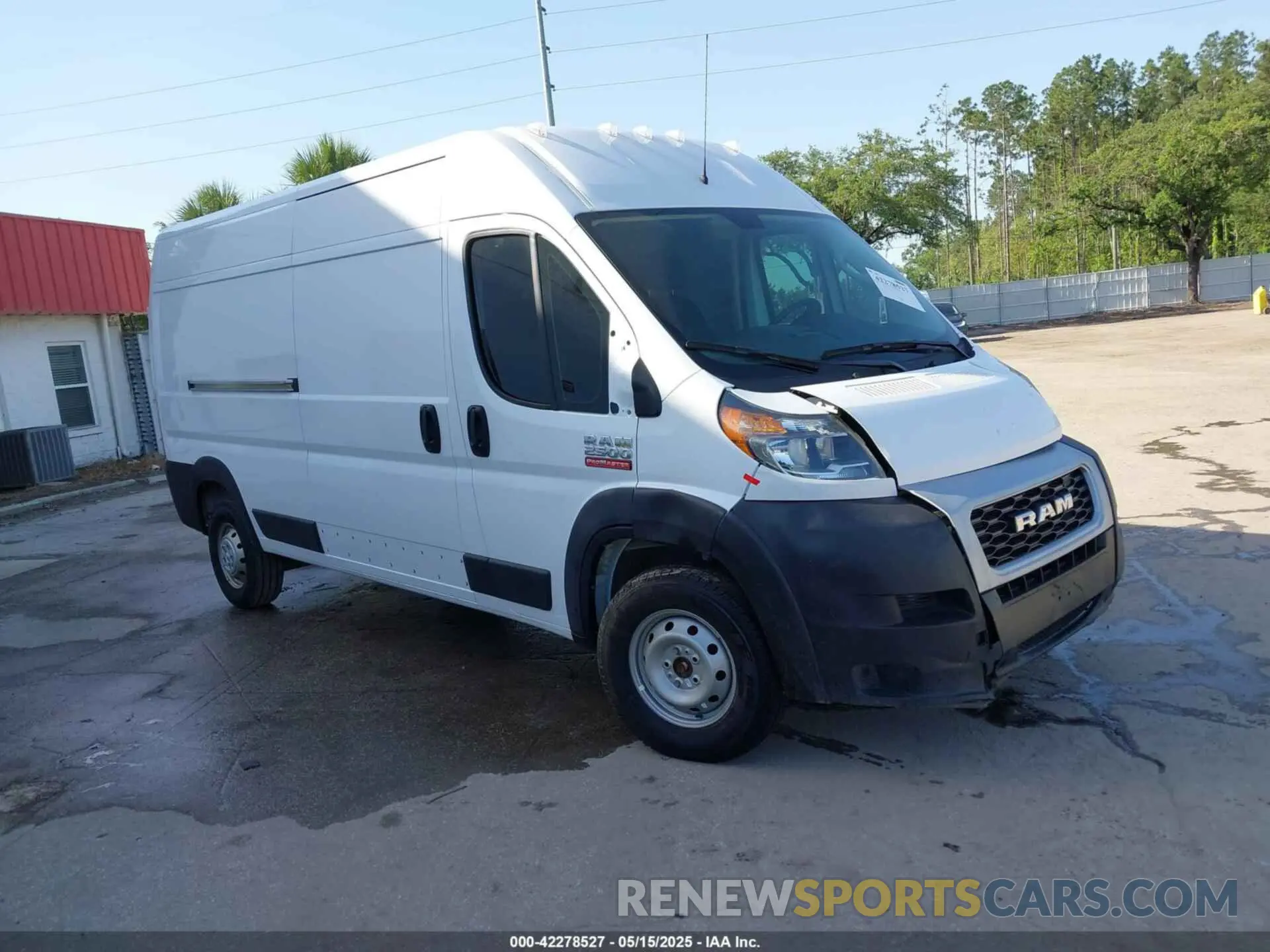 1 Фотография поврежденного автомобиля 3C6LRVDG4ME508578 RAM PROMASTER 2500 2021