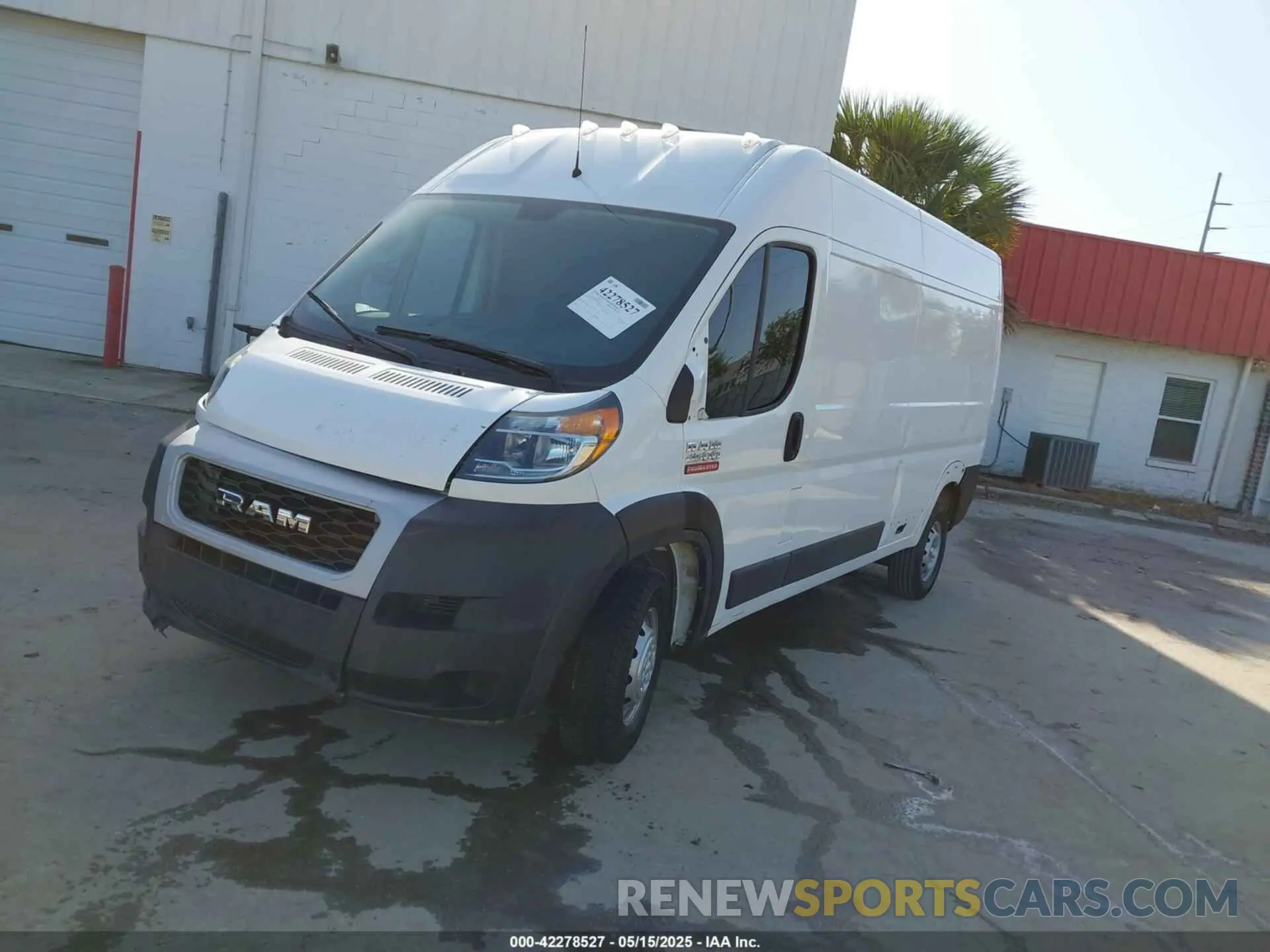 2 Фотография поврежденного автомобиля 3C6LRVDG4ME508578 RAM PROMASTER 2500 2021