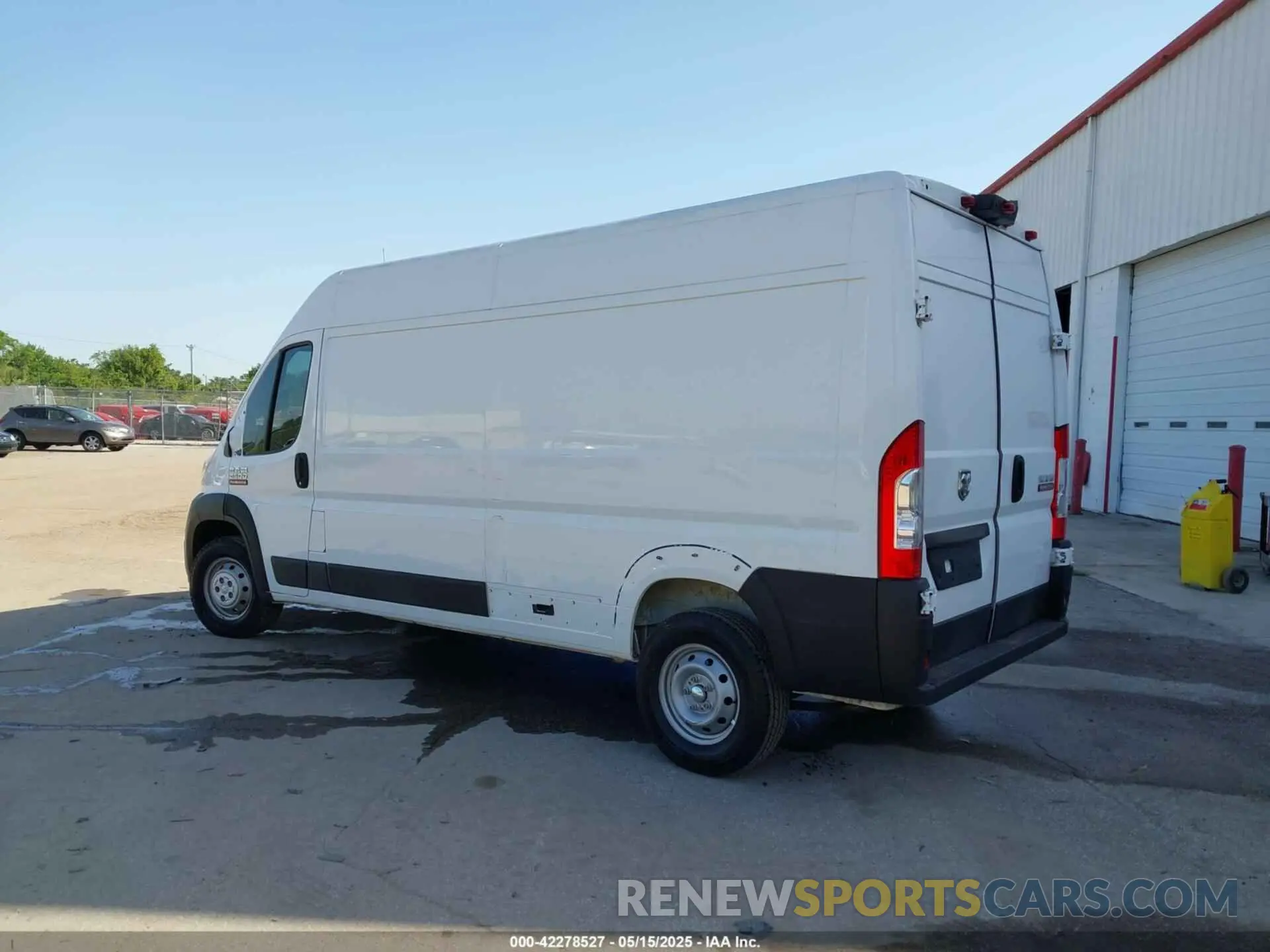 3 Фотография поврежденного автомобиля 3C6LRVDG4ME508578 RAM PROMASTER 2500 2021