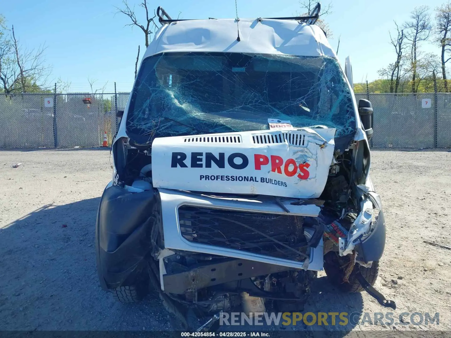 12 Фотография поврежденного автомобиля 3C6LRVDG4ME510878 RAM PROMASTER 2500 2021