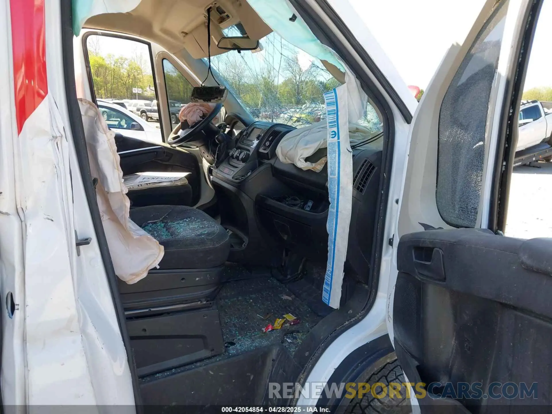 5 Фотография поврежденного автомобиля 3C6LRVDG4ME510878 RAM PROMASTER 2500 2021