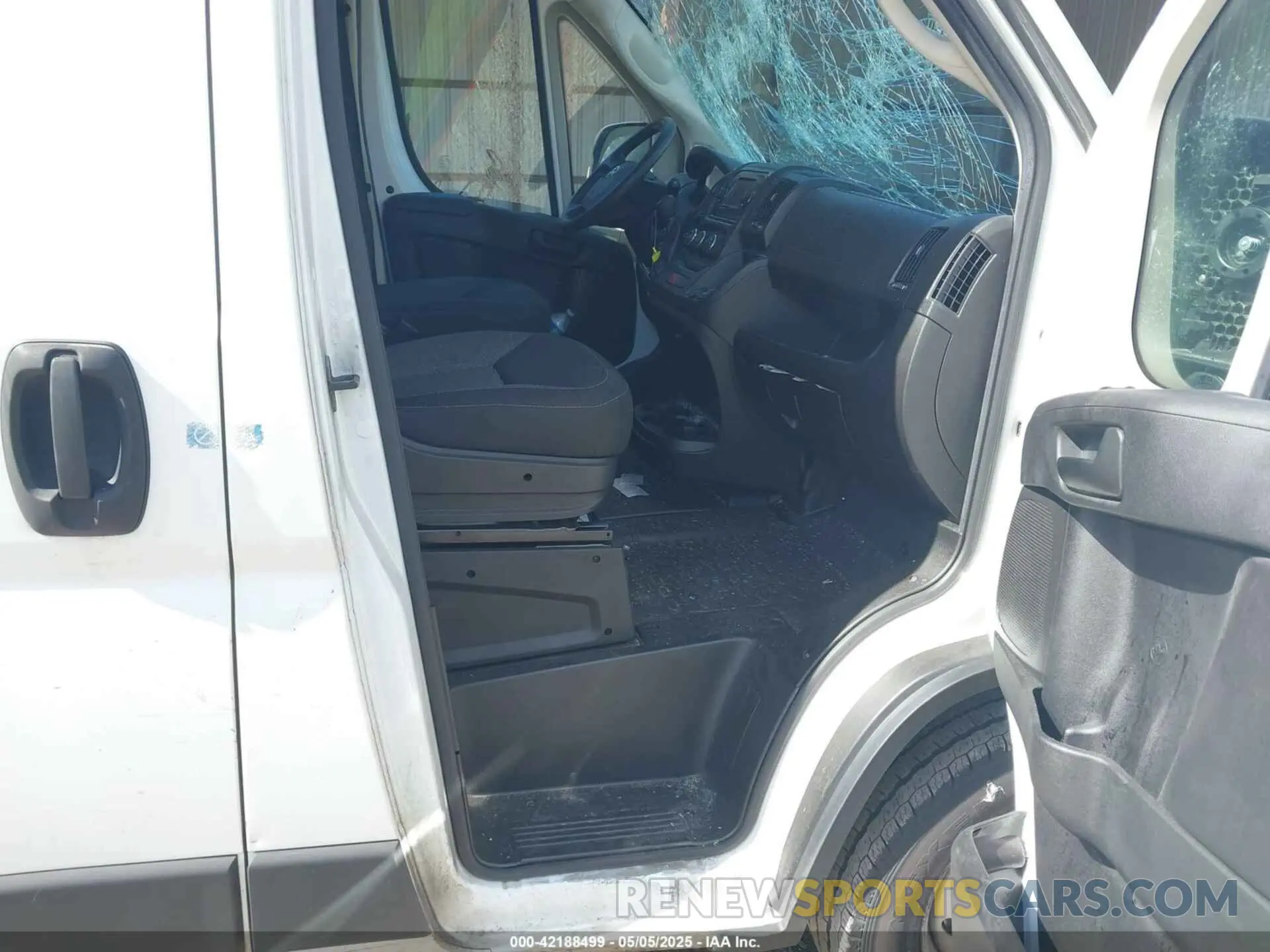 5 Фотография поврежденного автомобиля 3C6LRVDG4ME528135 RAM PROMASTER 2500 2021