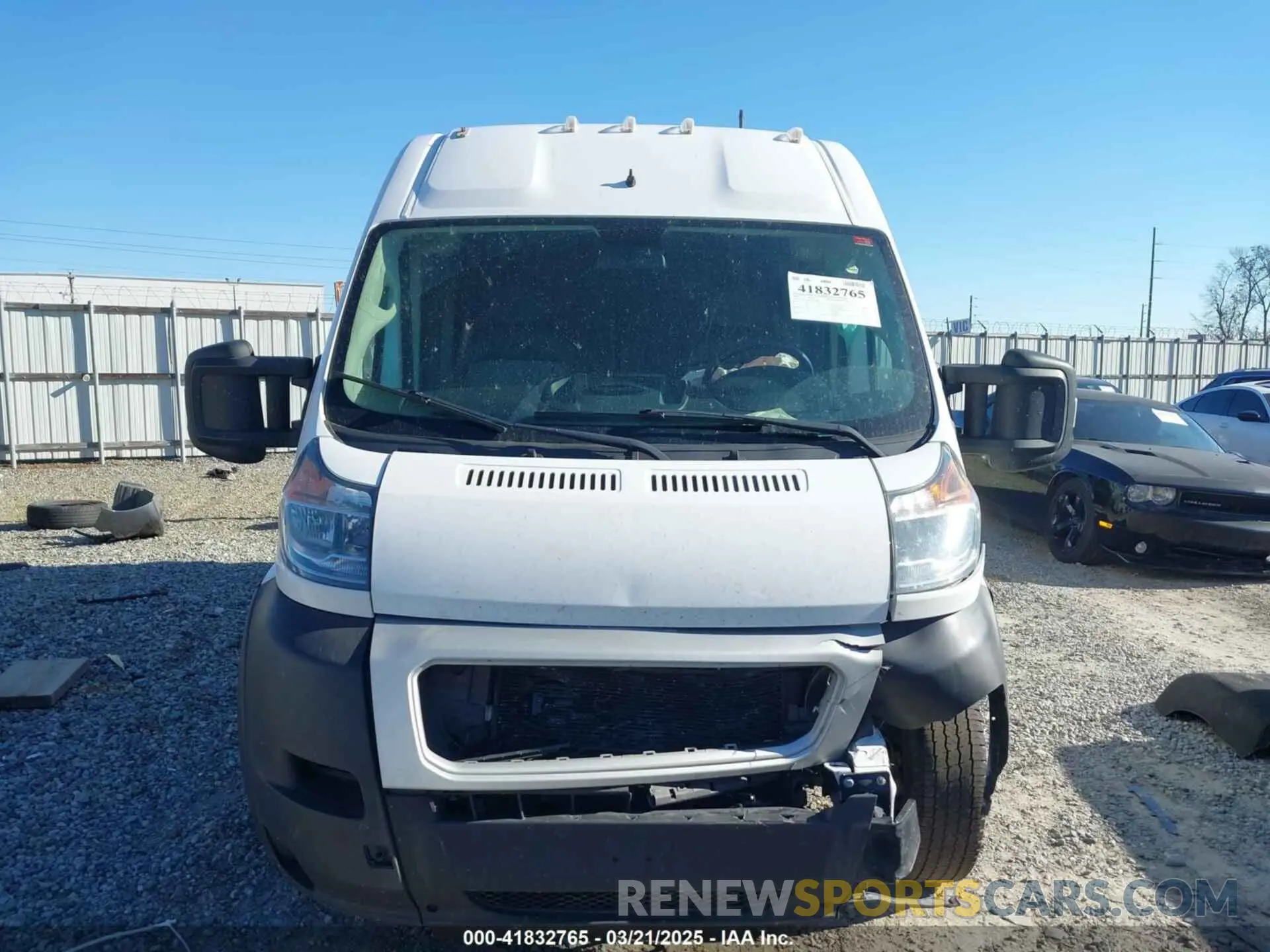 12 Photograph of a damaged car 3C6LRVDG6ME520408 RAM PROMASTER 2500 2021